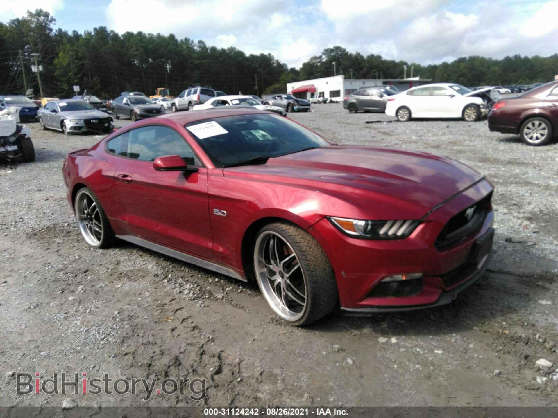 Photo 1FA6P8CF2H5351842 - FORD MUSTANG 2017