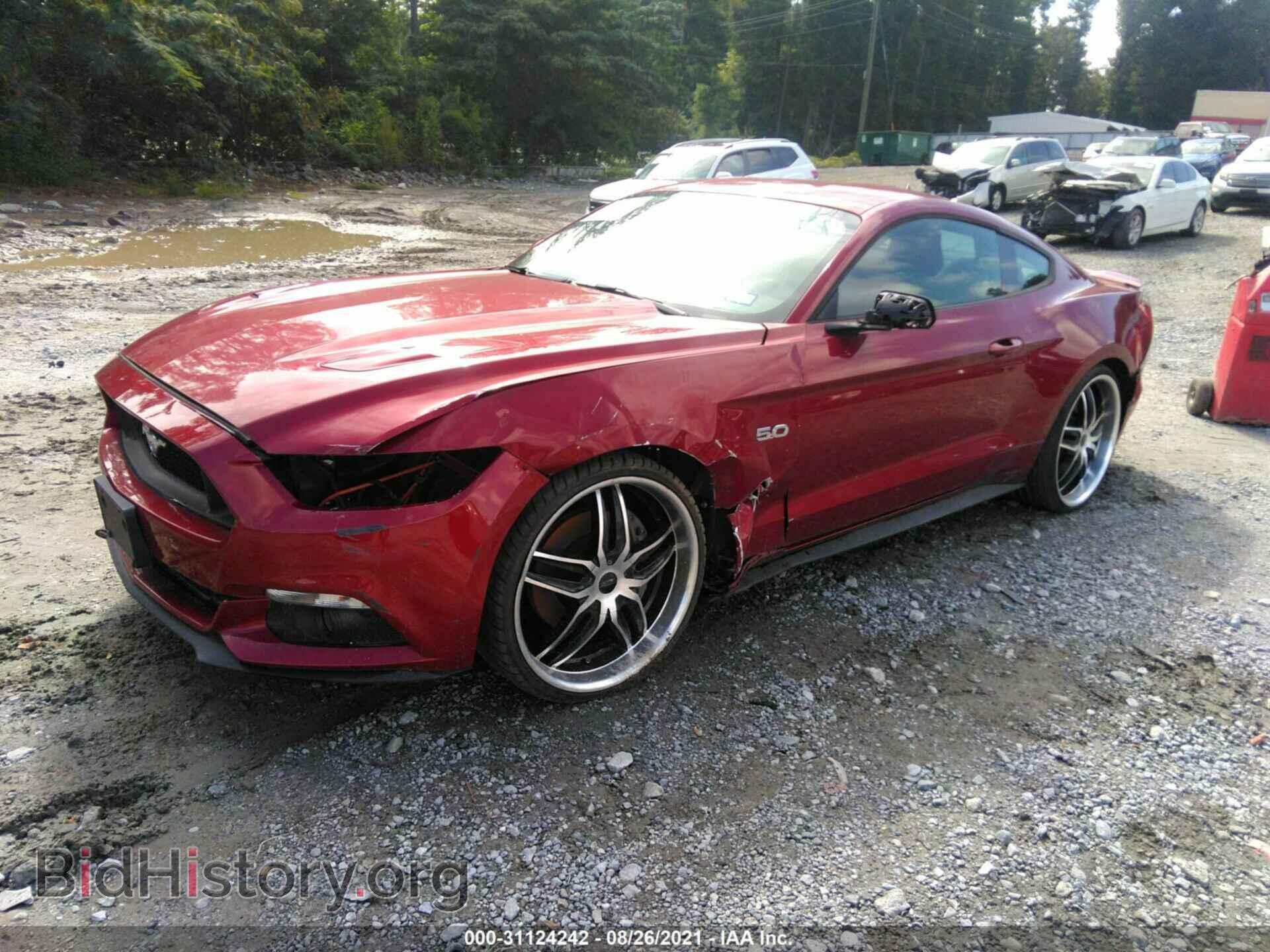 2017 FORD MUSTANG - VIN: 1FA6P8CF2H5351842 - Фото 2