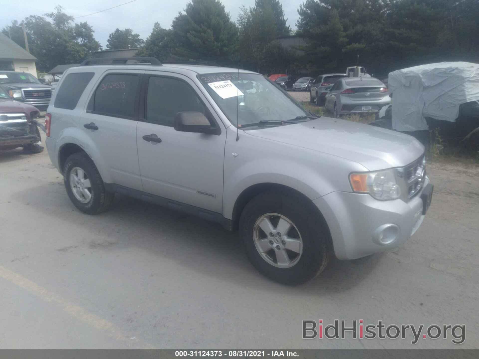 Photo 1FMCU93128KD74762 - FORD ESCAPE 2008