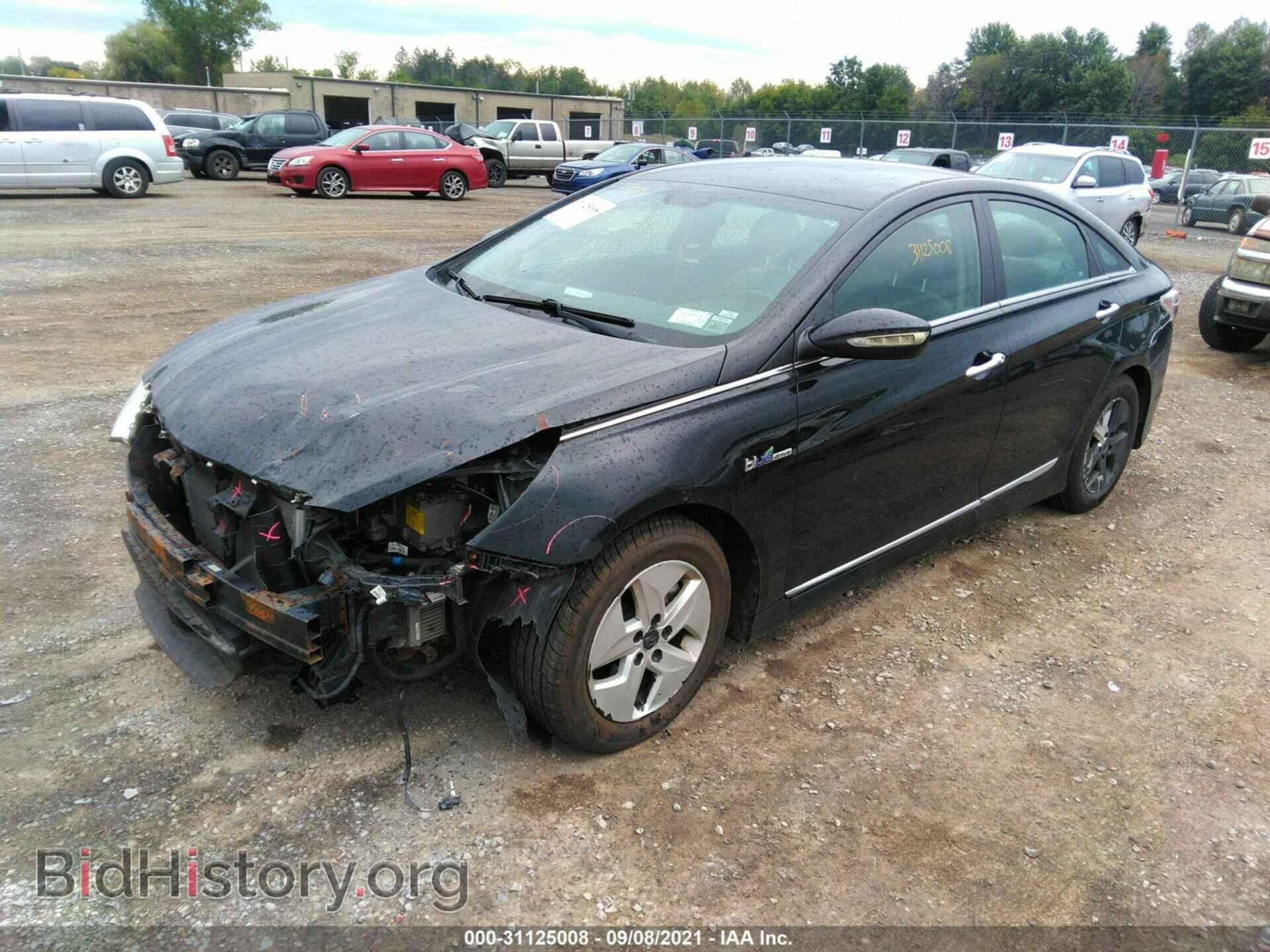 2012 HYUNDAI SONATA - VIN: KMHEC4A47CA042133 - Фото 2