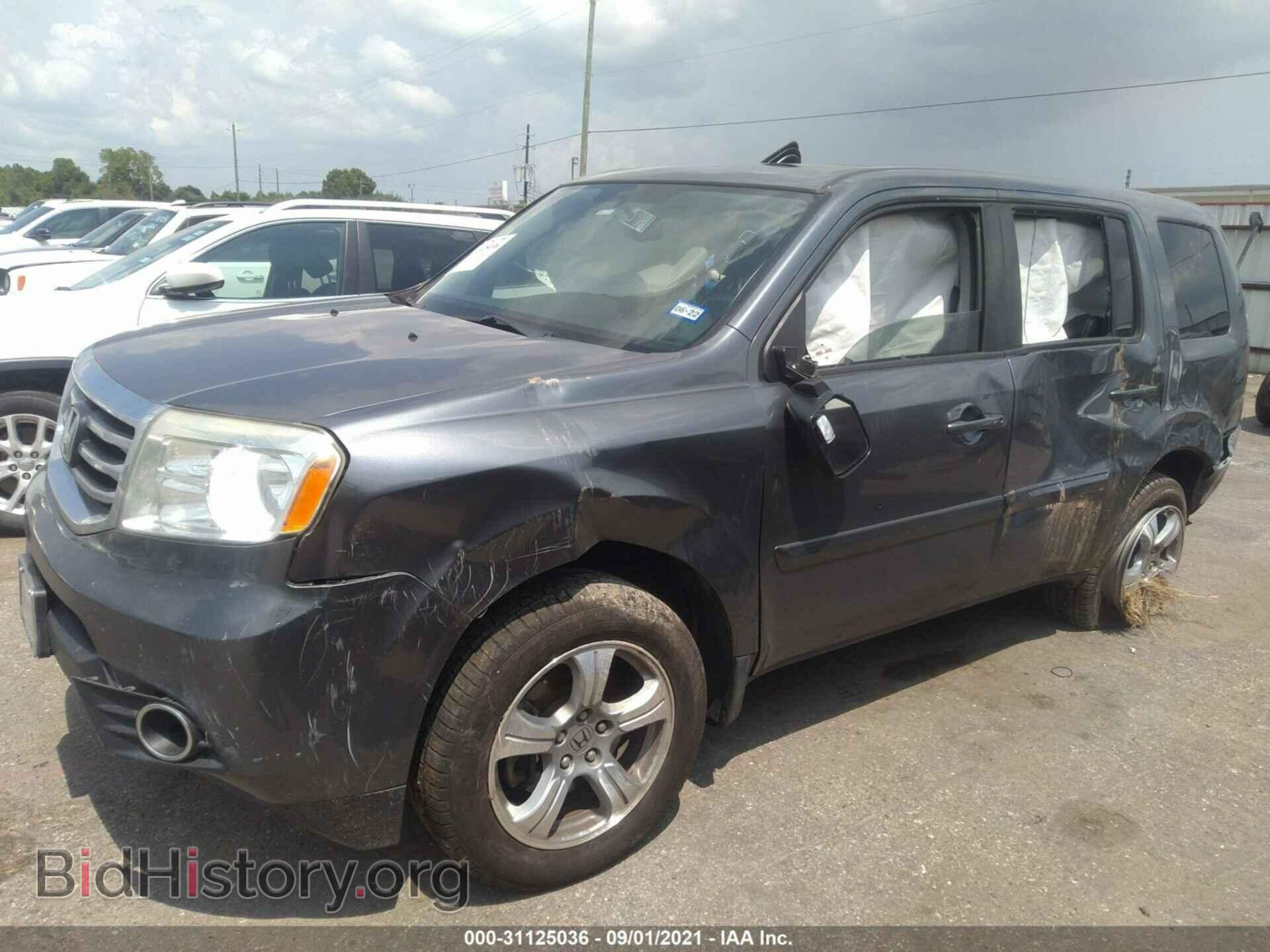 2013 HONDA PILOT - VIN: 5FNYF3H52DB034144 - Фото 2