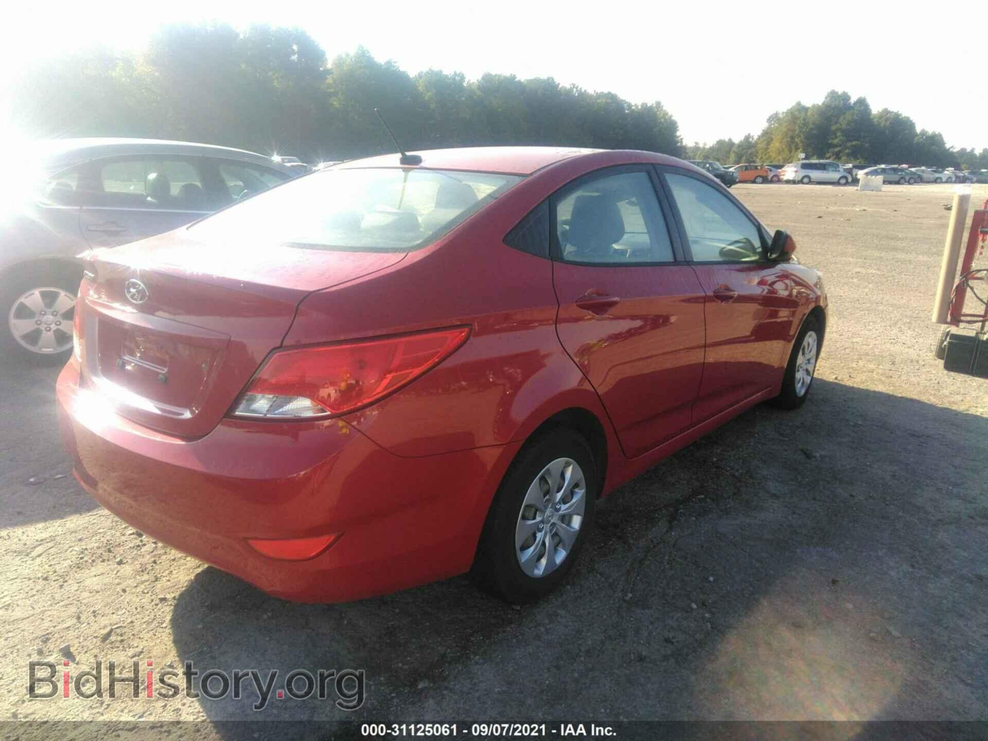 2016 HYUNDAI ACCENT - VIN: KMHCT4AE0GU089556 - Фото 4