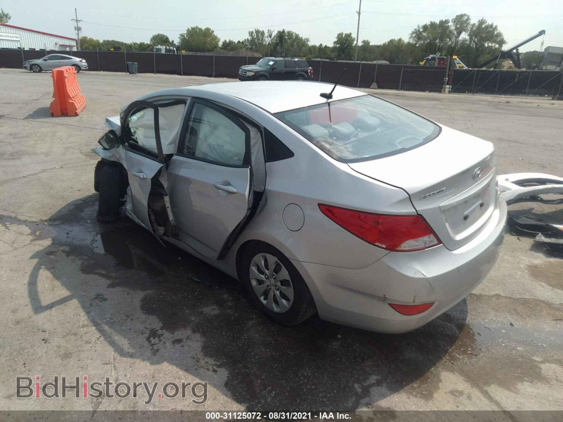 2016 HYUNDAI ACCENT - VIN: KMHCT4AE5GU982046 - Фото 3