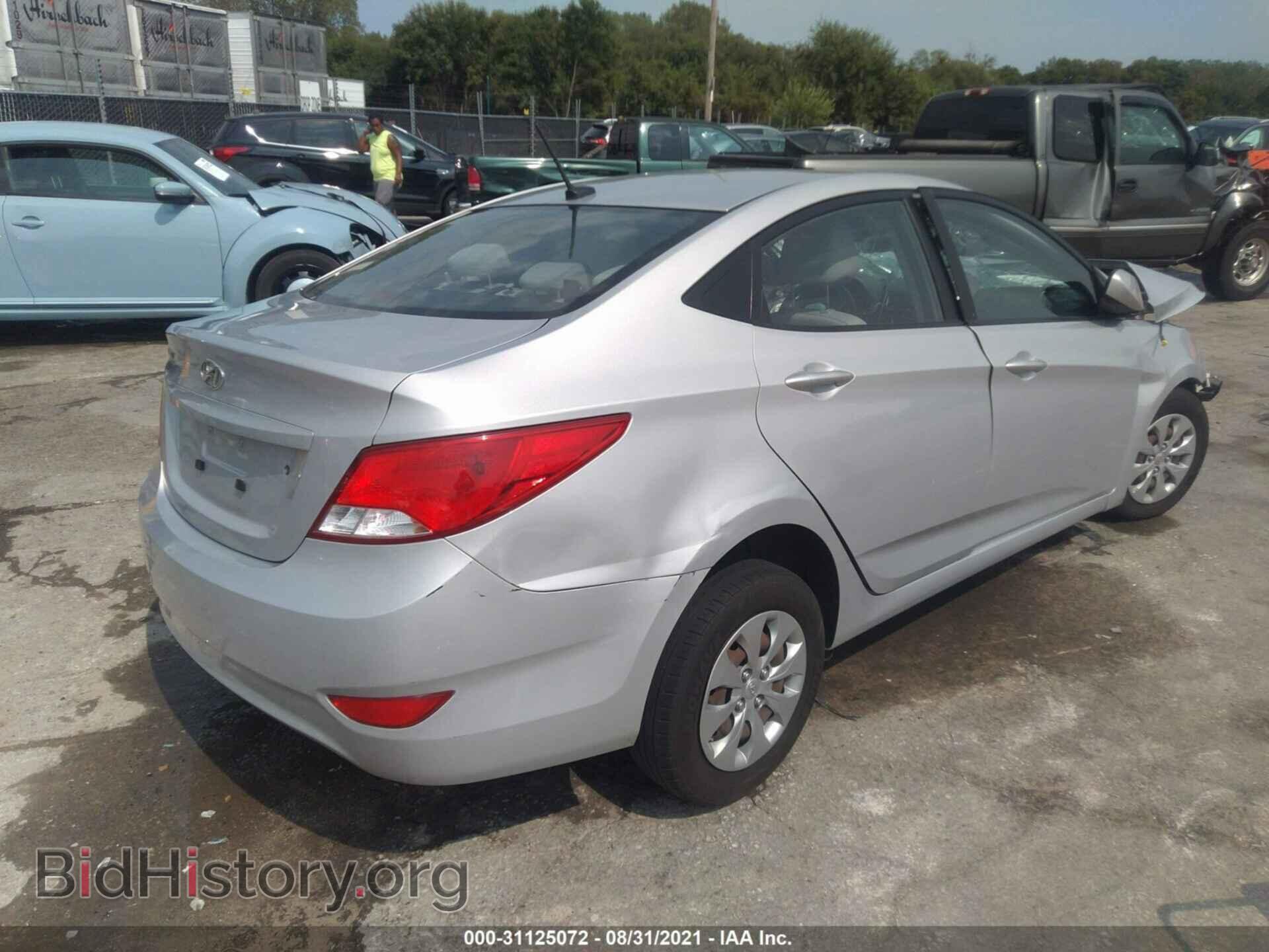 2016 HYUNDAI ACCENT - VIN: KMHCT4AE5GU982046 - Фото 4