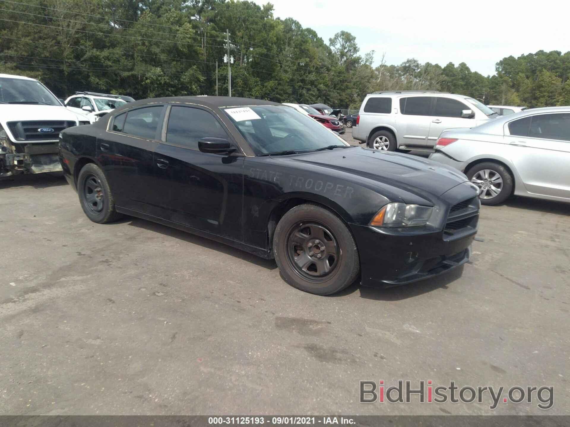 Photo 2C3CDXAT8CH278507 - DODGE CHARGER 2012