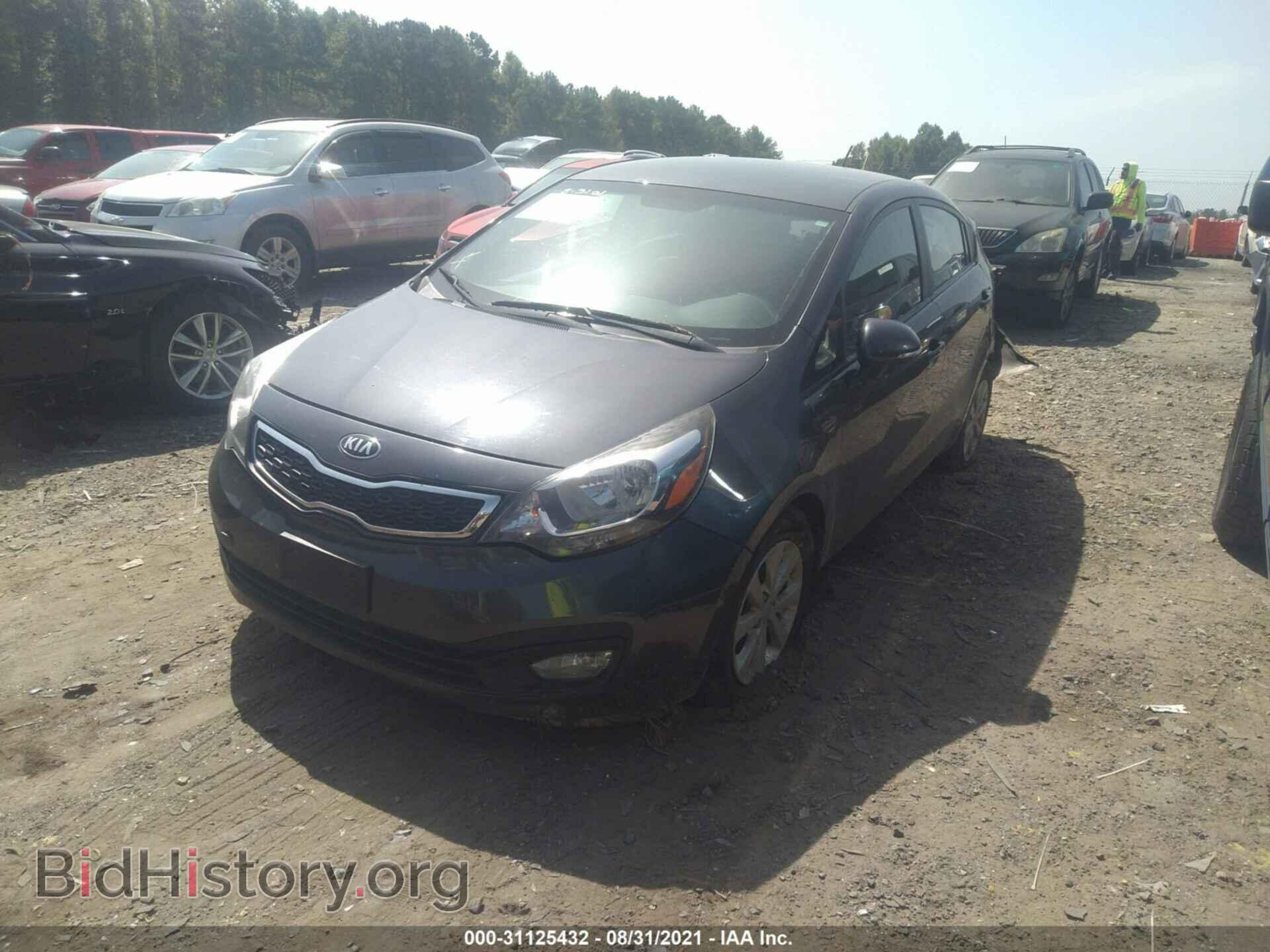 2014 KIA RIO - VIN: KNADN4A36E6377839 - Фото 2
