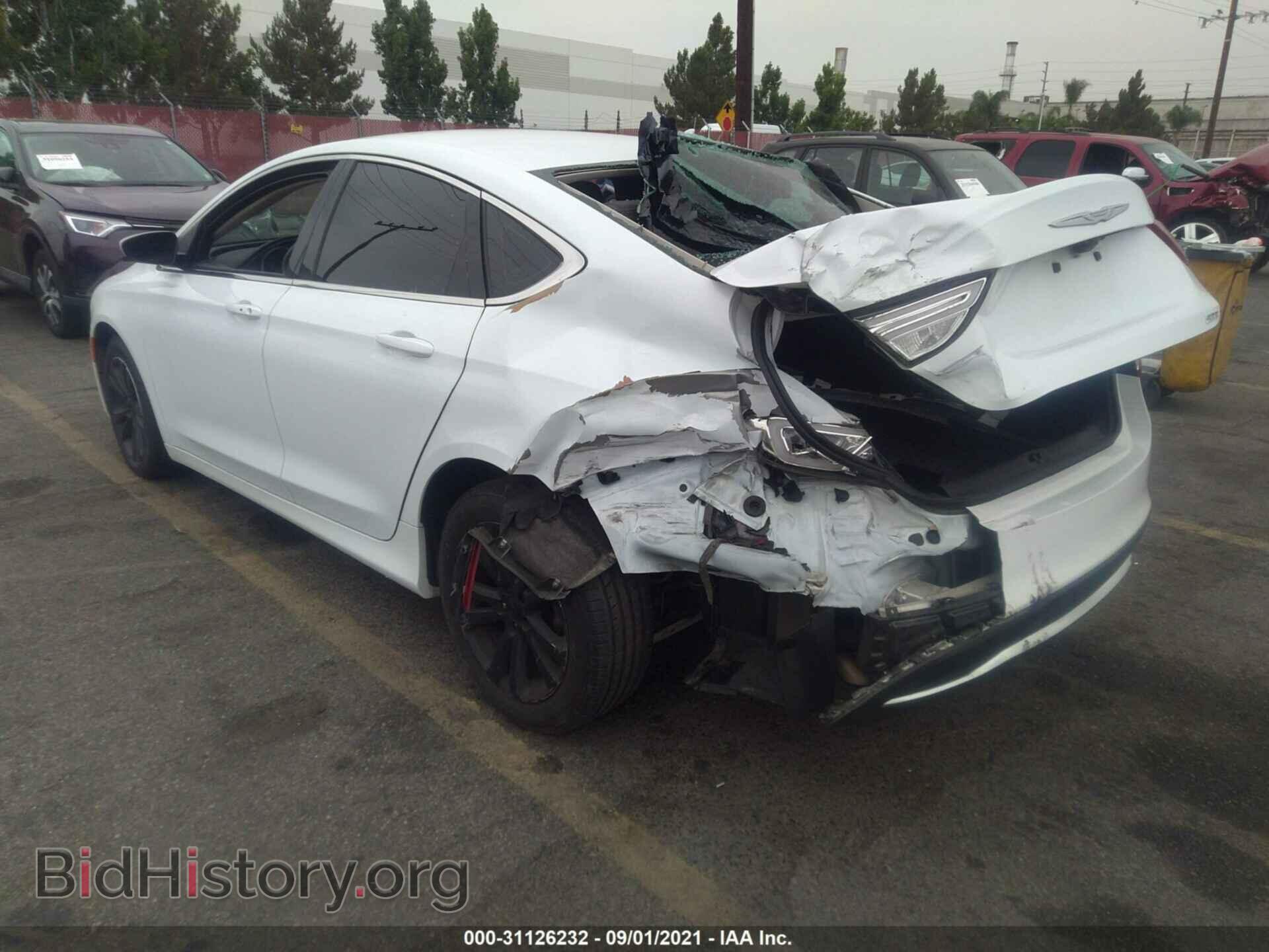 2016 CHRYSLER 200 - VIN: 1C3CCCAB2GN184493 - Фото 3