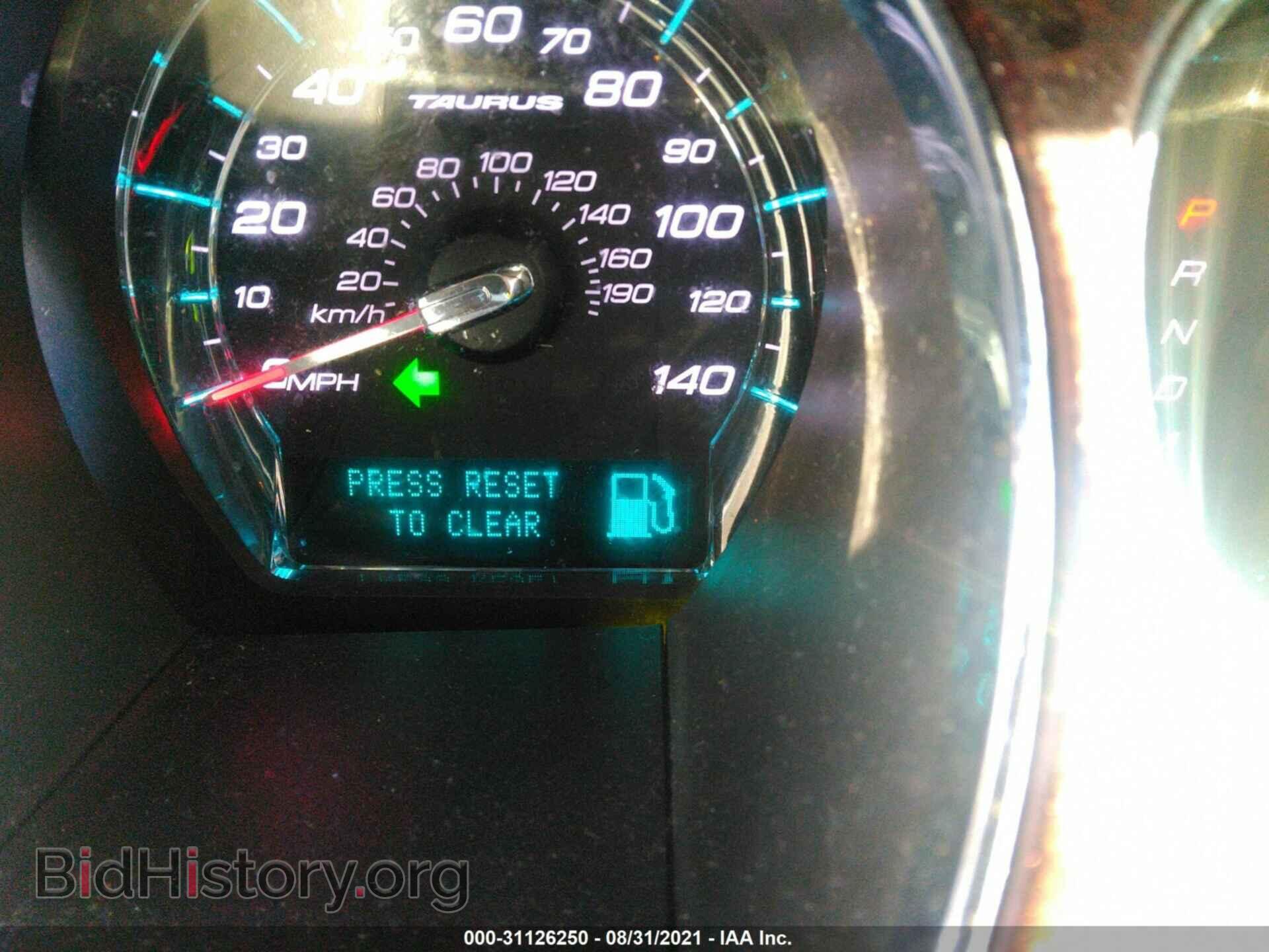 2012 FORD TAURUS - VIN: 1FAHP2EW0CG123726 - Фото 7