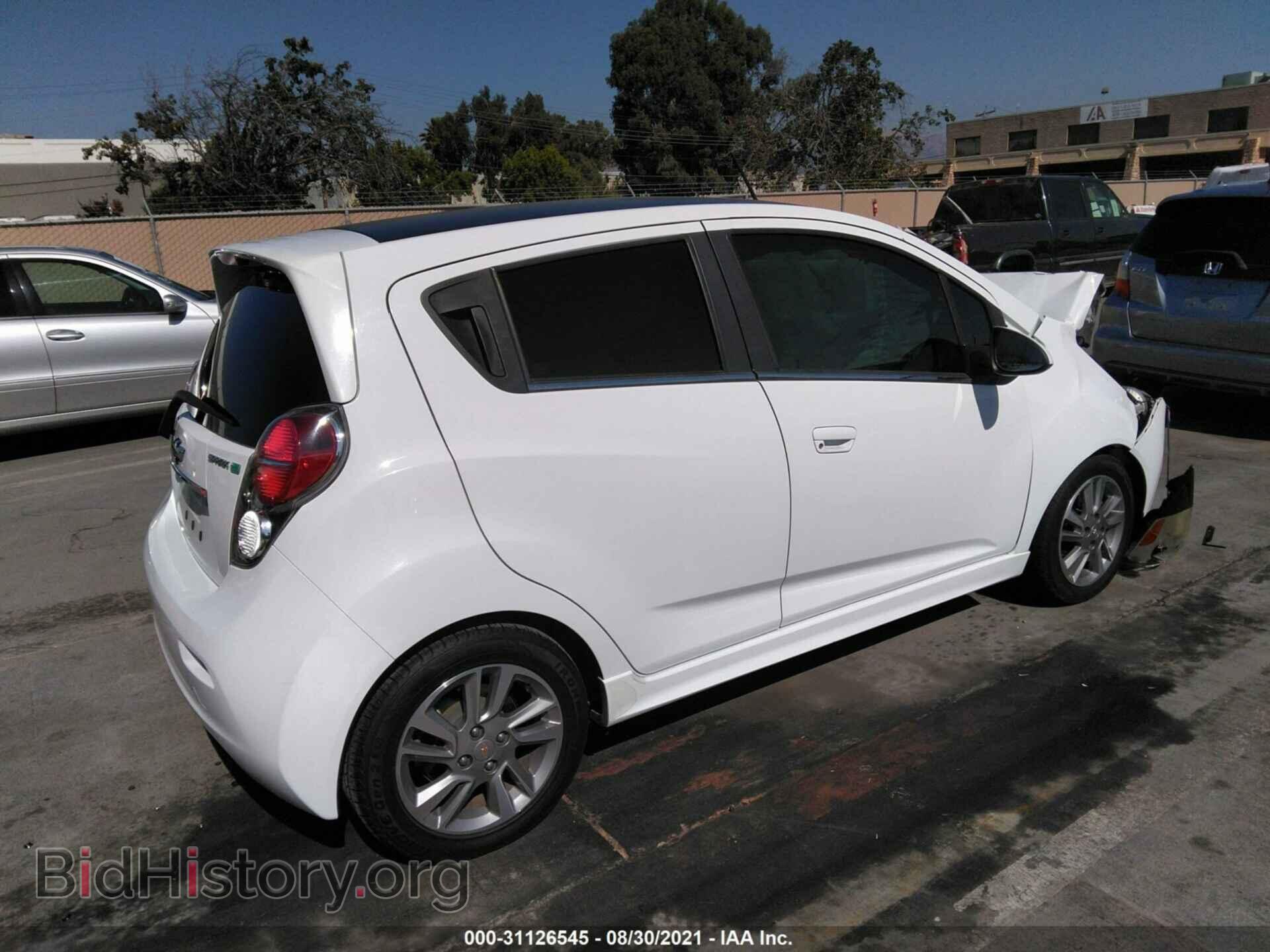 2014 CHEVROLET SPARK EV - VIN: KL8CL6S08EC403274 - Фото 4