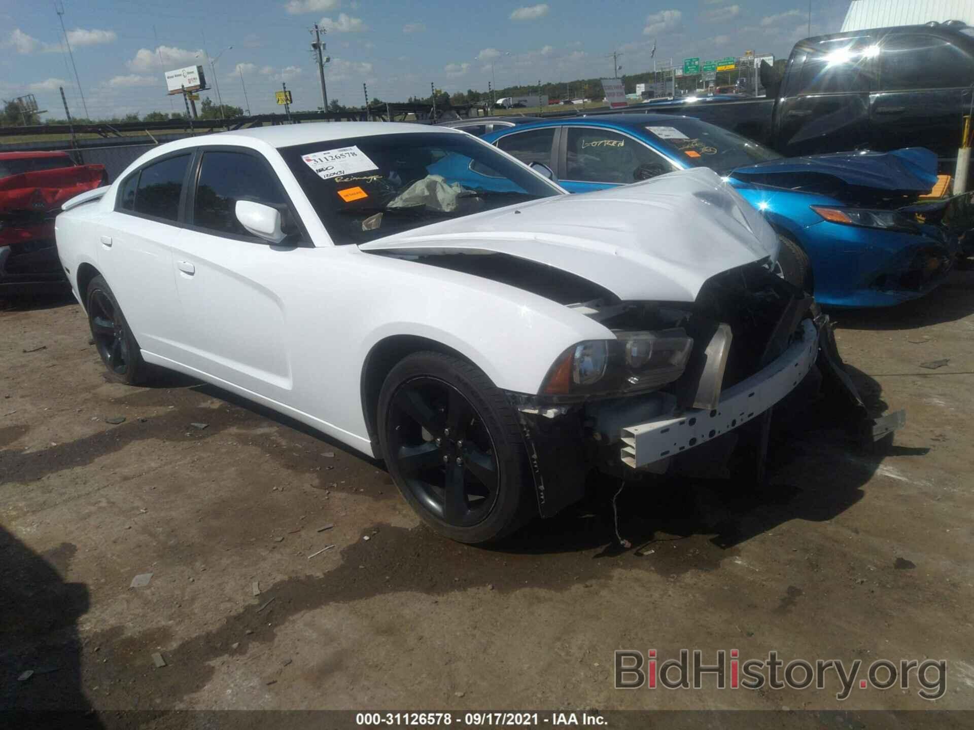 Photo 2C3CDXHG4EH159400 - DODGE CHARGER 2014