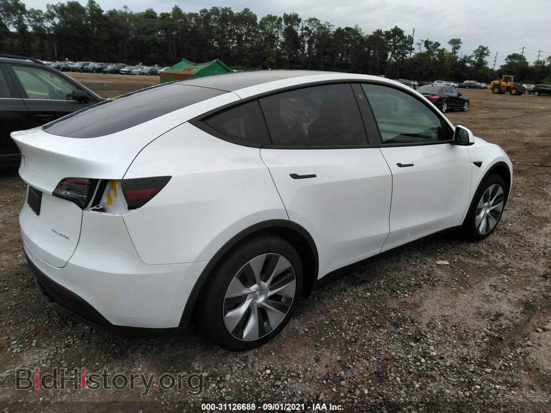2021 TESLA MODEL Y - VIN: 5YJYGAEE7MF191996 - Фото 4