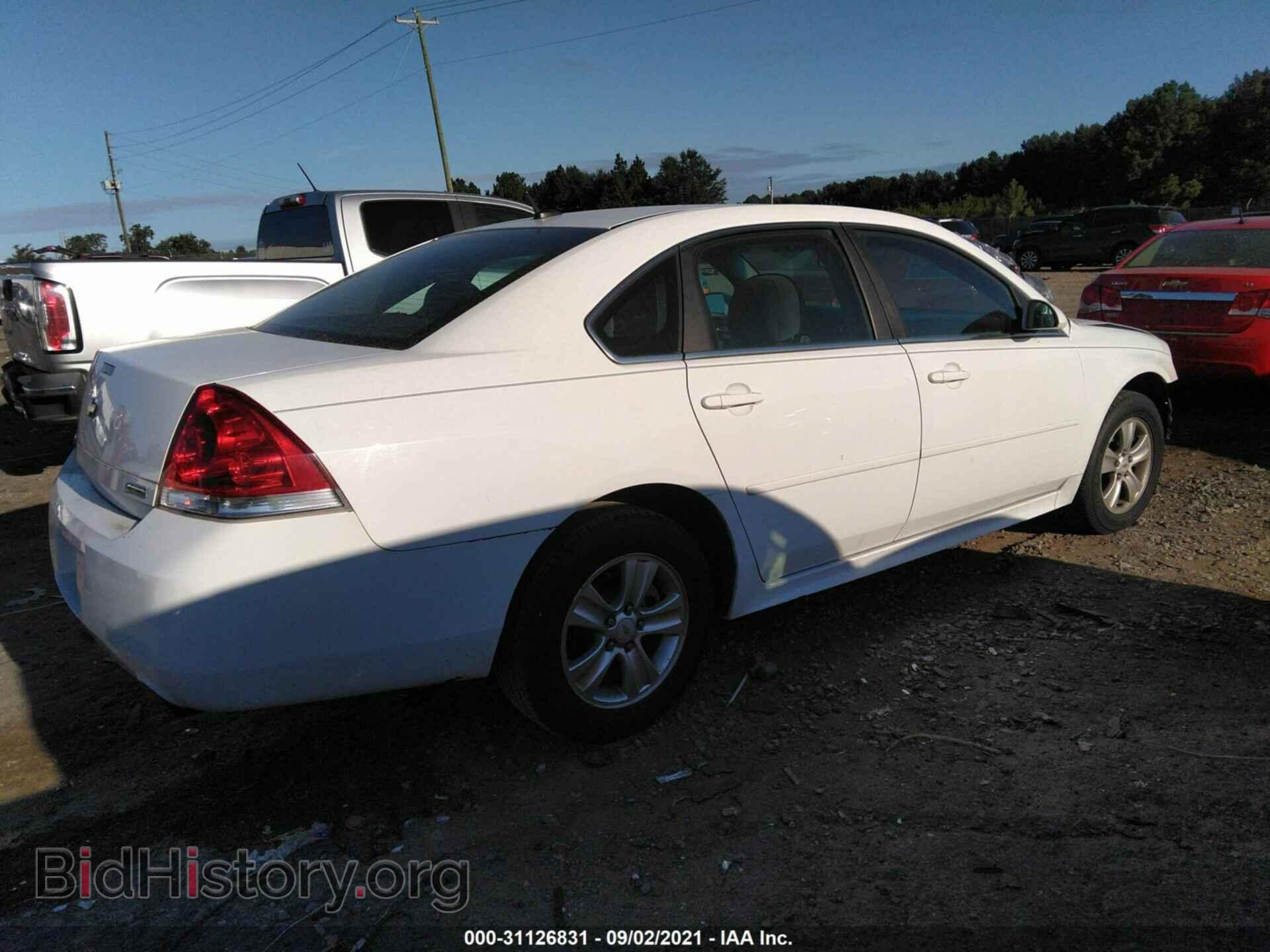 2012 CHEVROLET IMPALA - VIN: 2G1WF5E36C1148146 - Фото 4