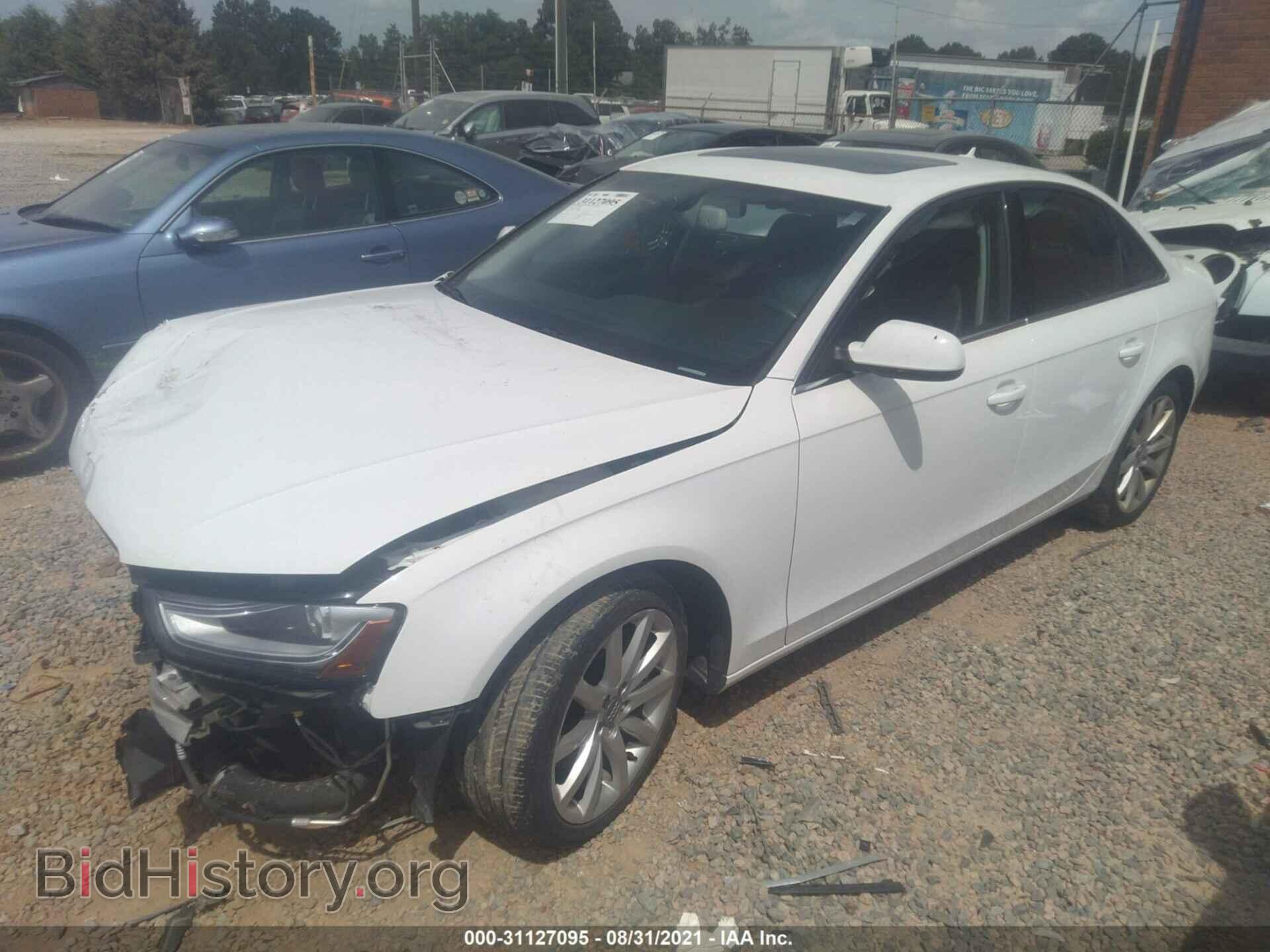 2013 AUDI A4 - VIN: WAUFFAFL6DN005385 - Фото 2