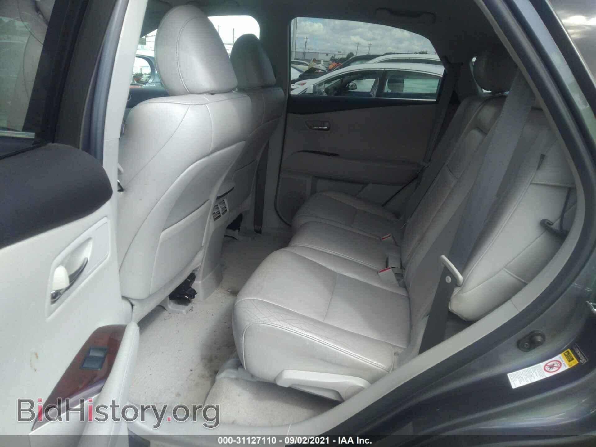 2012 LEXUS RX 350 - VIN: 2T2ZK1BA4CC074931 - Фото 8