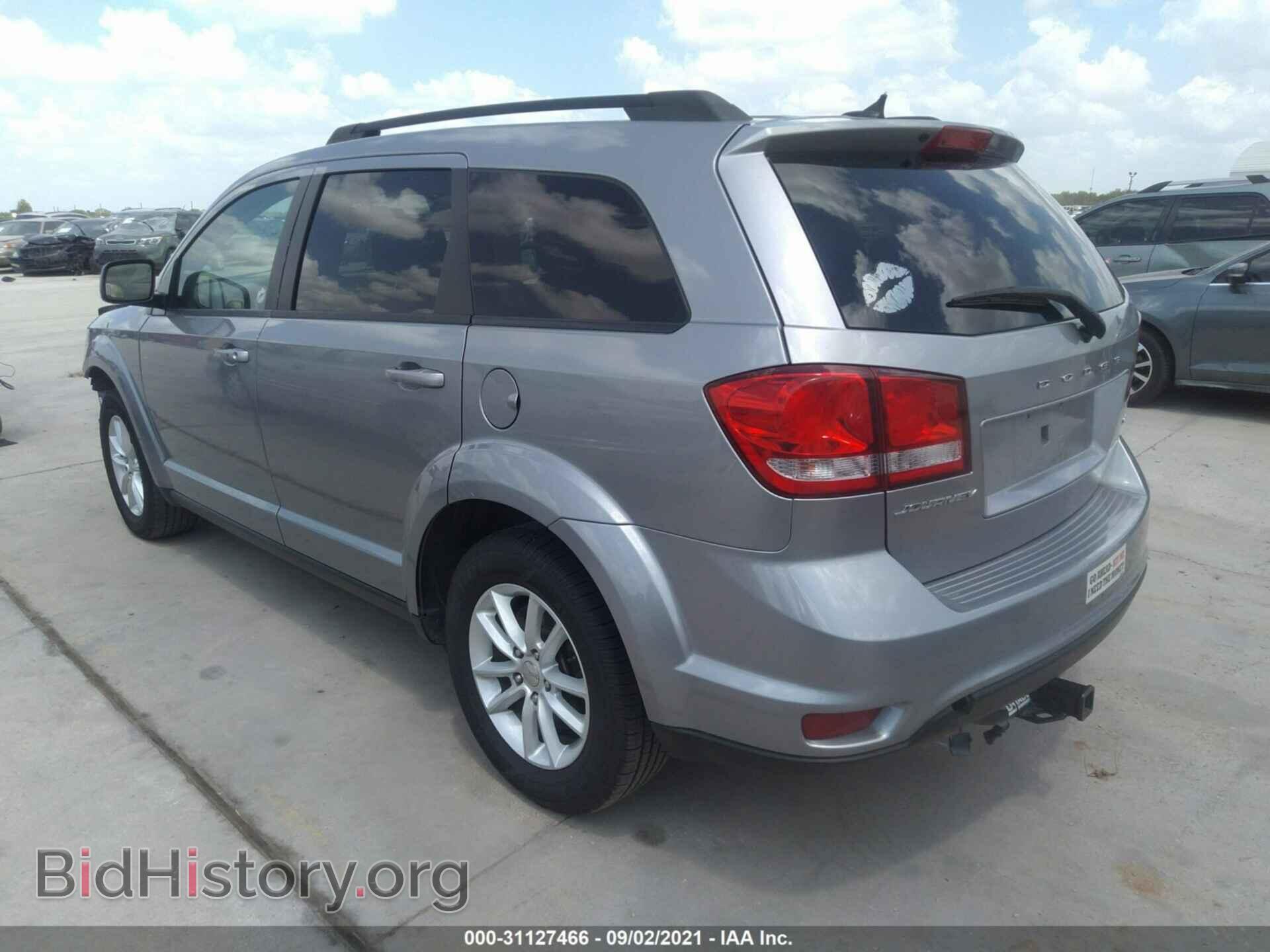 2016 DODGE JOURNEY - VIN: 3C4PDCBB3GT186228 - Фото 3