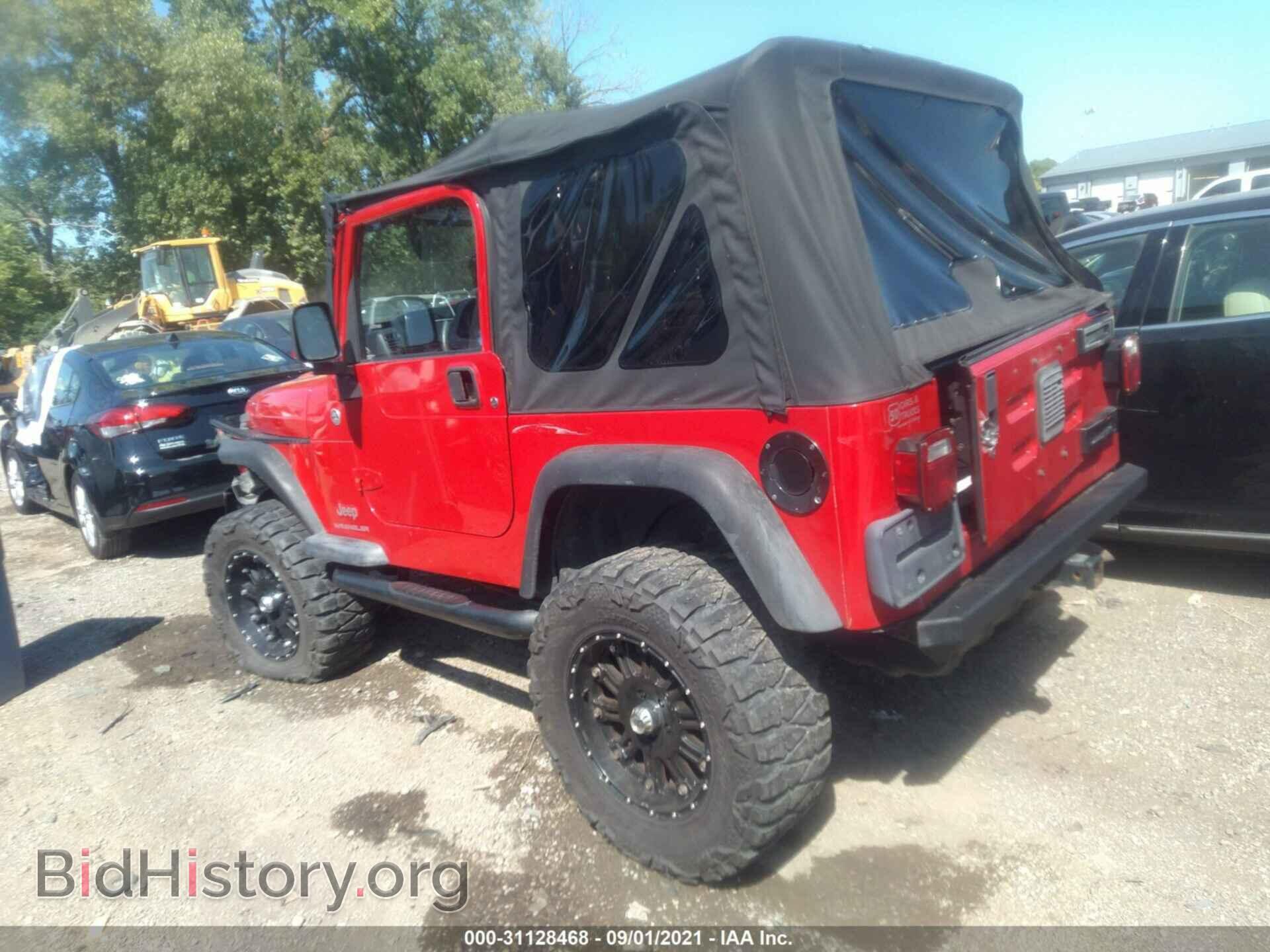 2006 JEEP WRANGLER - VIN: 1J4FA39S36P763055 - Фото 3