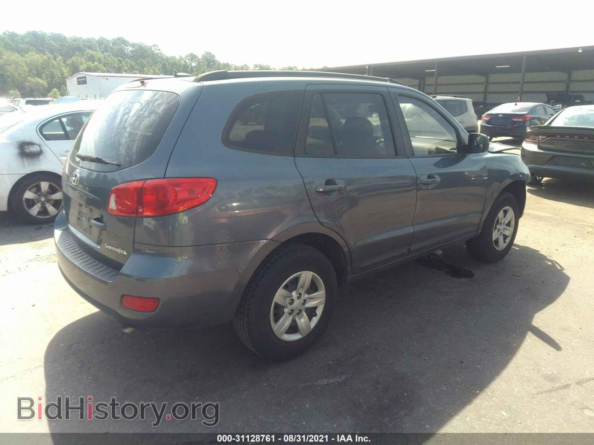 2009 HYUNDAI SANTA FE - VIN: 5NMSG13D59H268564 - Photo 4