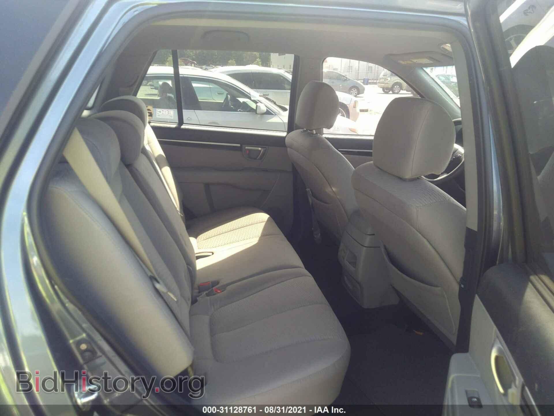 2009 HYUNDAI SANTA FE - VIN: 5NMSG13D59H268564 - Photo 8