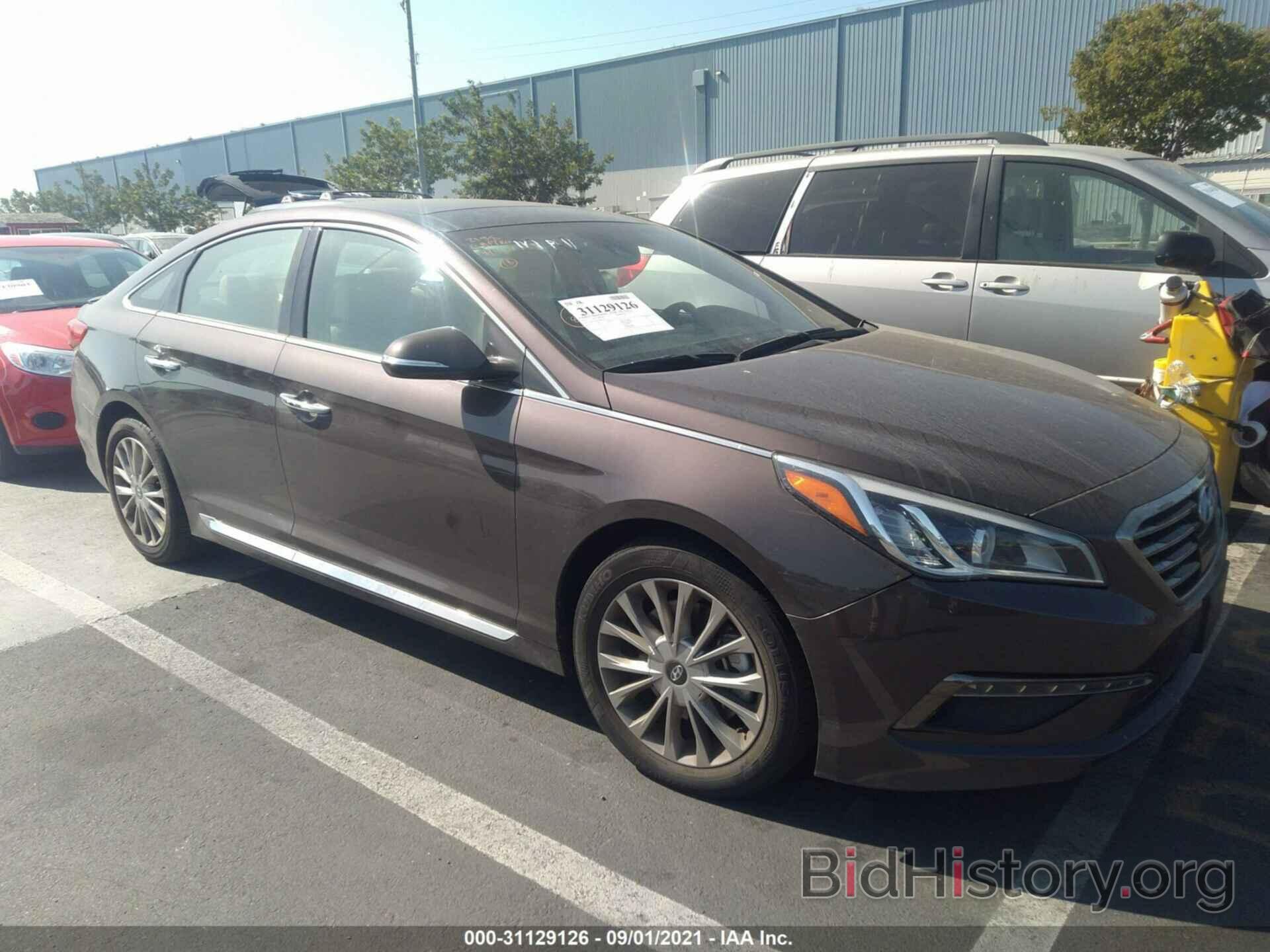 Photo 5NPE34AF1FH195173 - HYUNDAI SONATA 2015