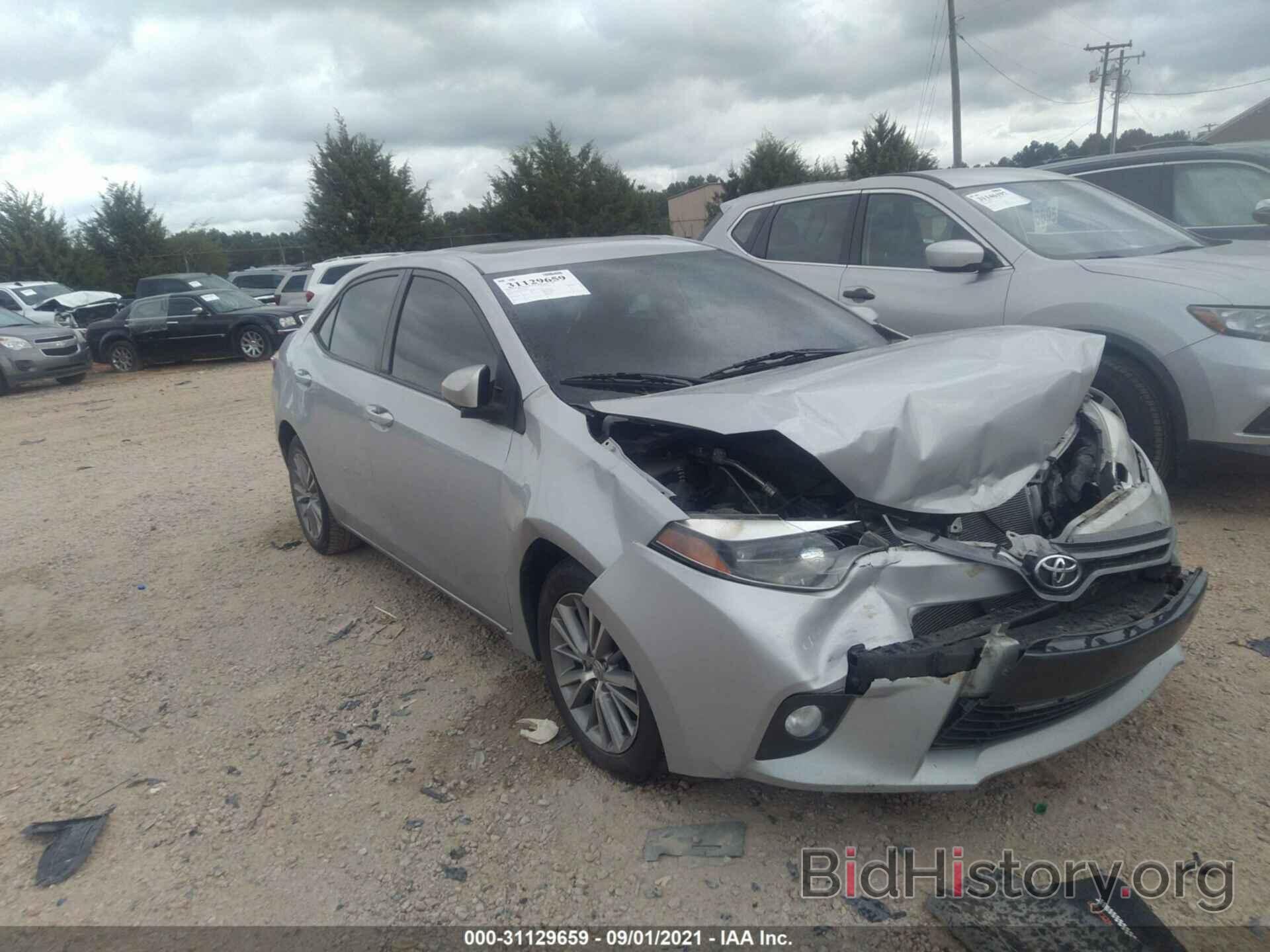 Photo 2T1BURHE2FC251361 - TOYOTA COROLLA 2015