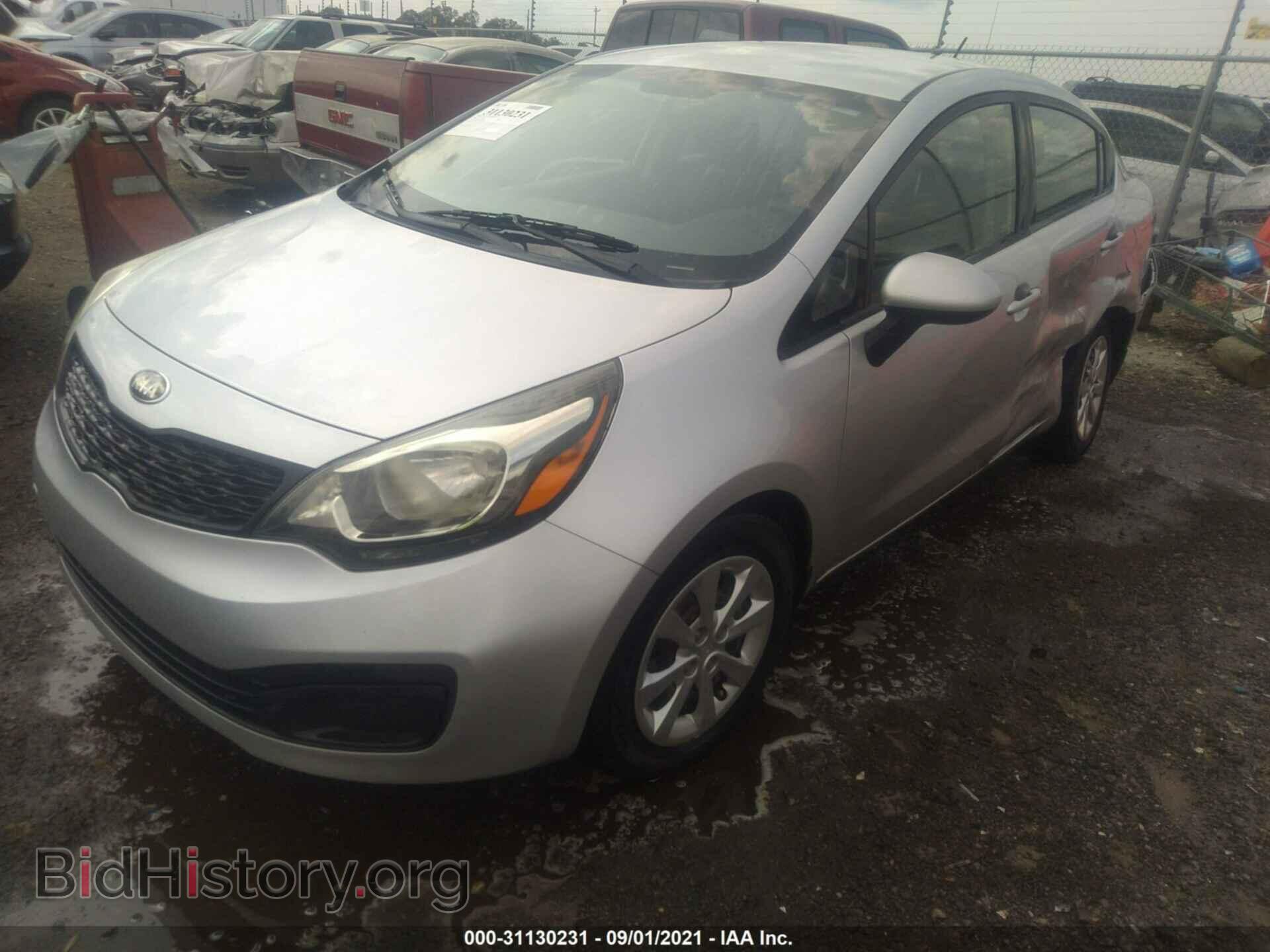 2013 KIA RIO - VIN: KNADM4A34D6174143 - Фото 2