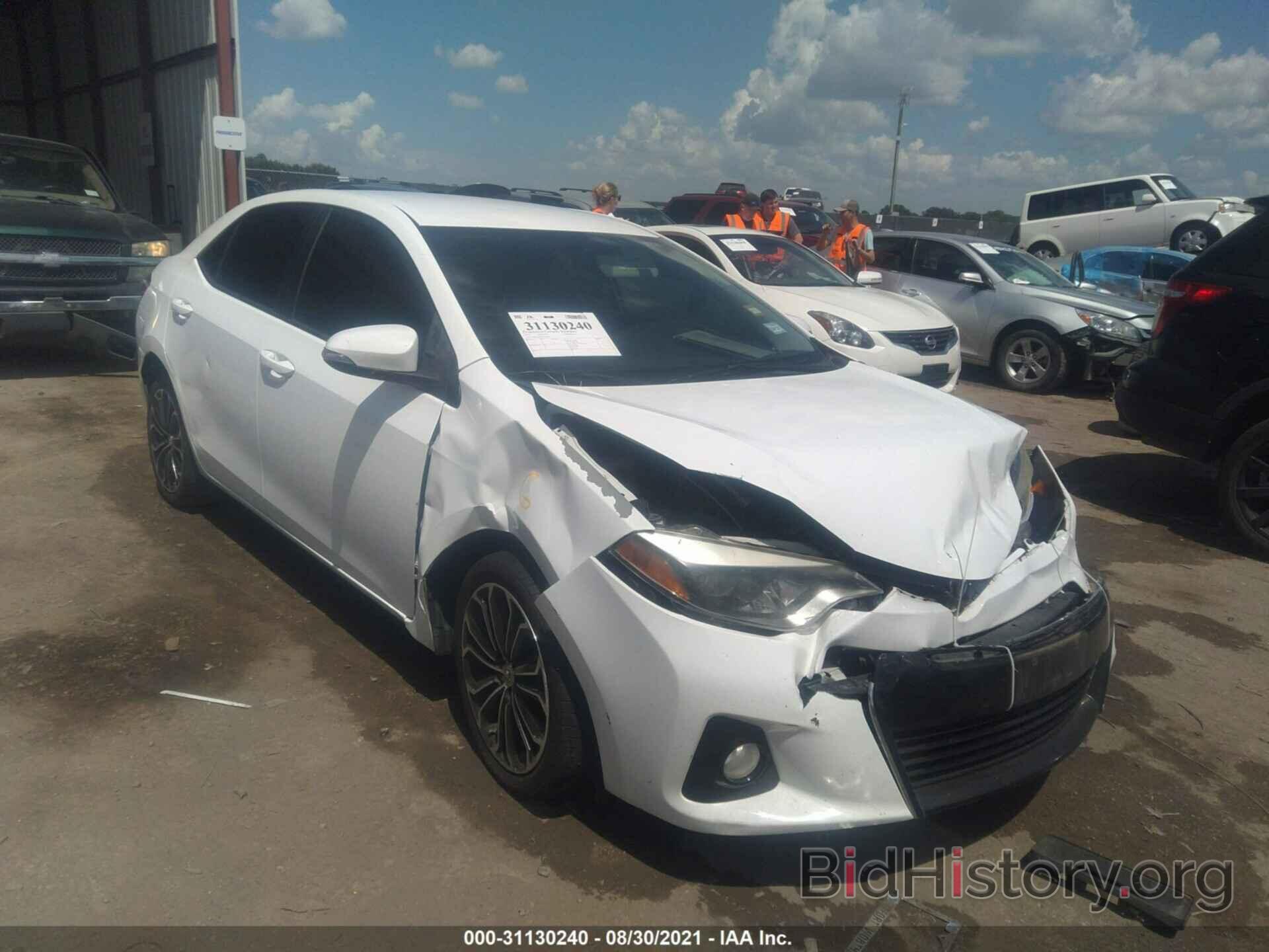 Photo 5YFBURHEXFP288433 - TOYOTA COROLLA 2015