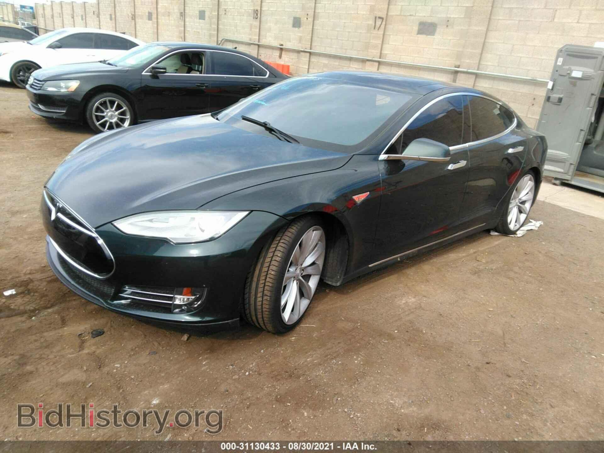 2013 TESLA MODEL S - VIN: 5YJSA1DPXDFP06726 - Photo 2