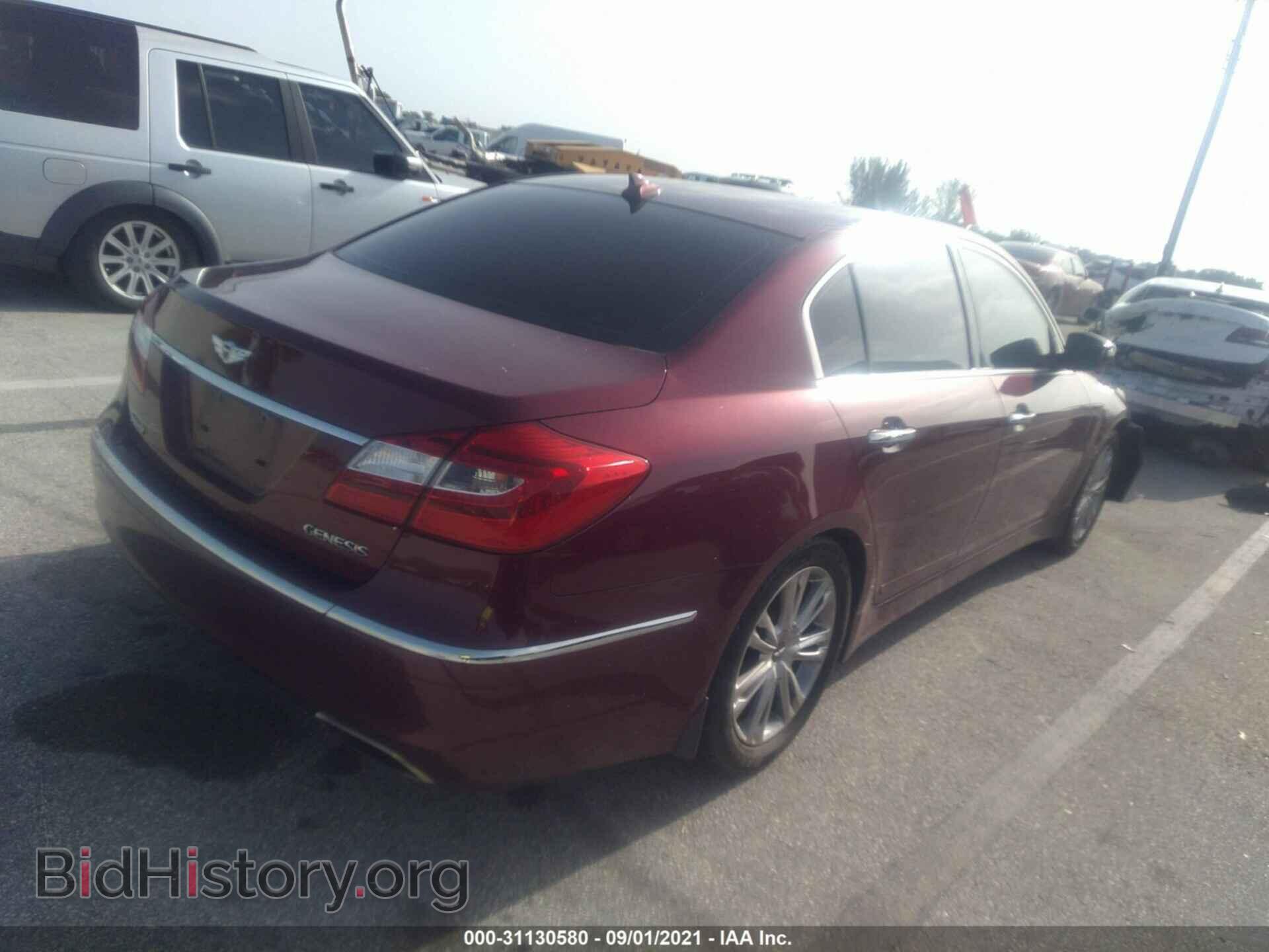 2013 HYUNDAI GENESIS - VIN: KMHGC4DD2DU222995 - Фото 4