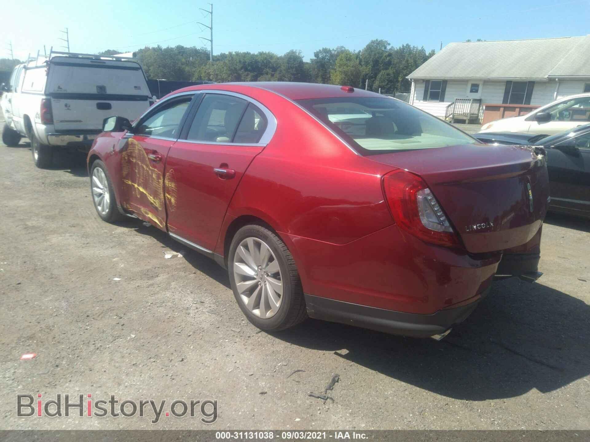 2013 LINCOLN MKS - VIN: 1LNHL9DK0DG615151 - Фото 3