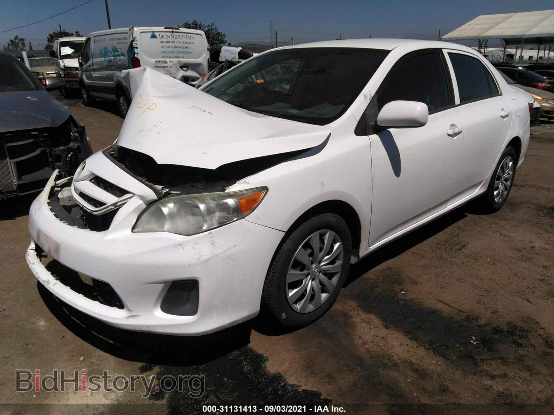 2012 TOYOTA COROLLA - VIN: 2T1BU4EEXCC911326 - Фото 2