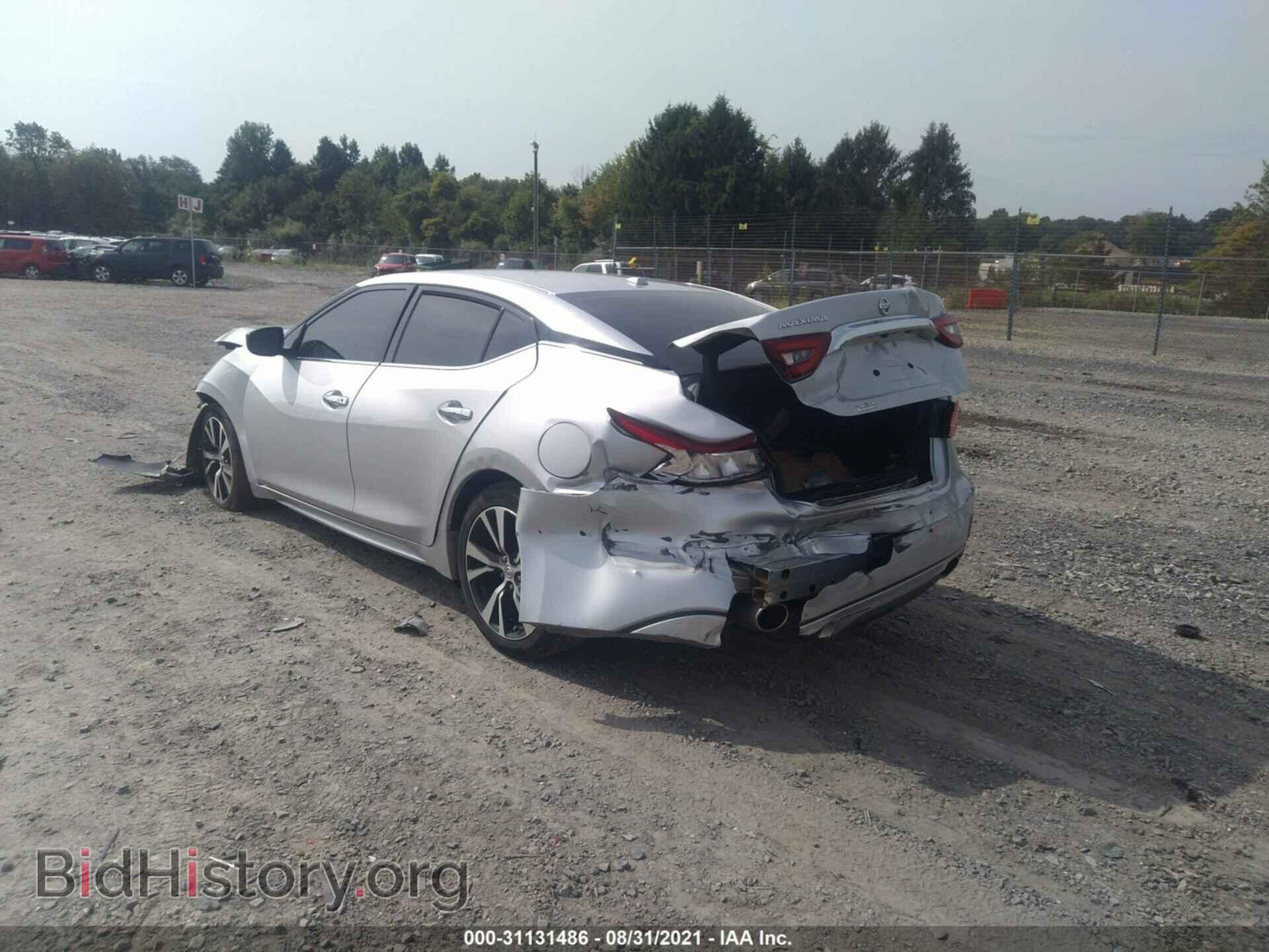 2018 NISSAN MAXIMA - VIN: 1N4AA6AP1JC382884 - Фото 3