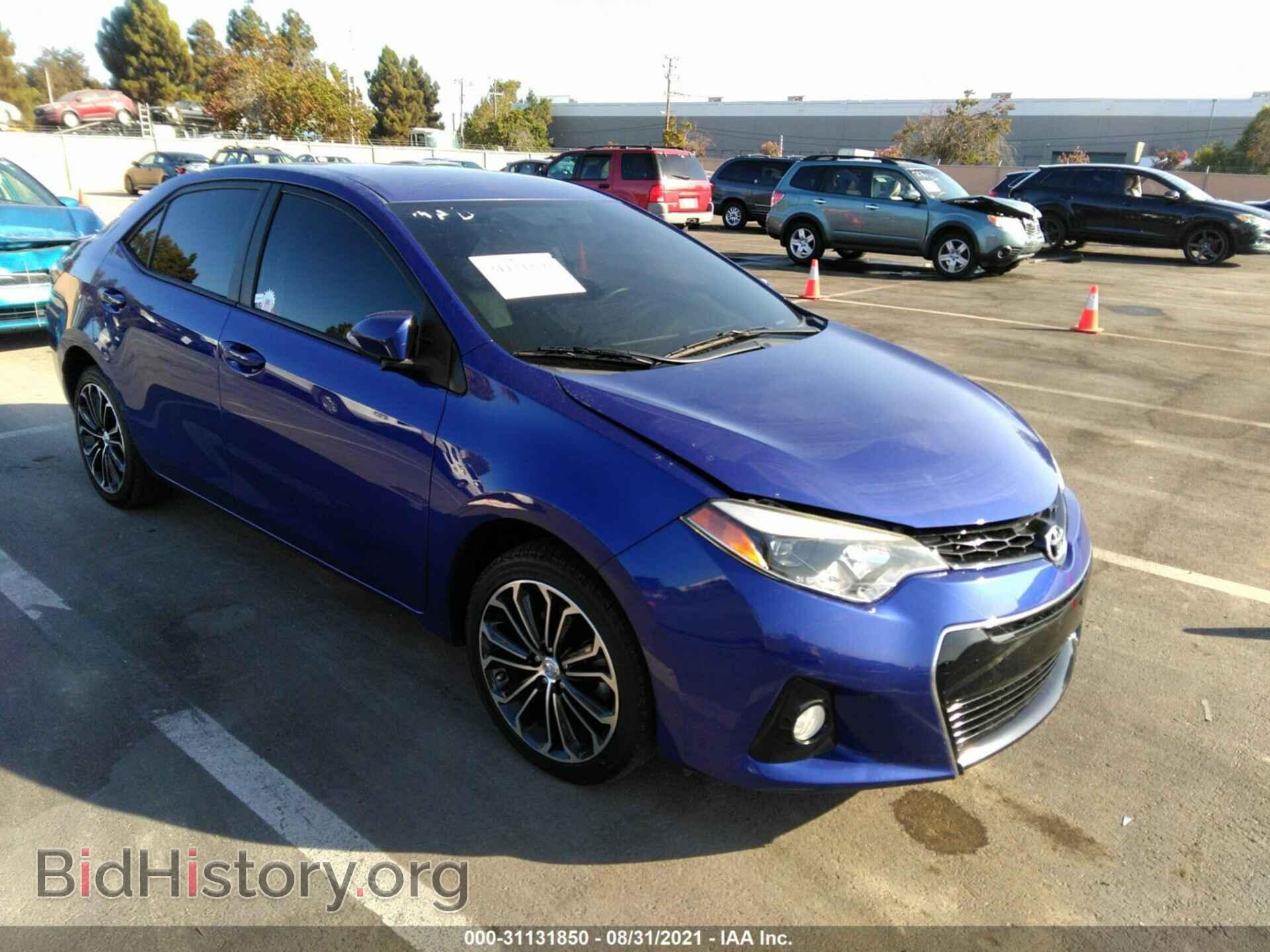 Фотография 5YFBURHE1FP359857 - TOYOTA COROLLA 2015