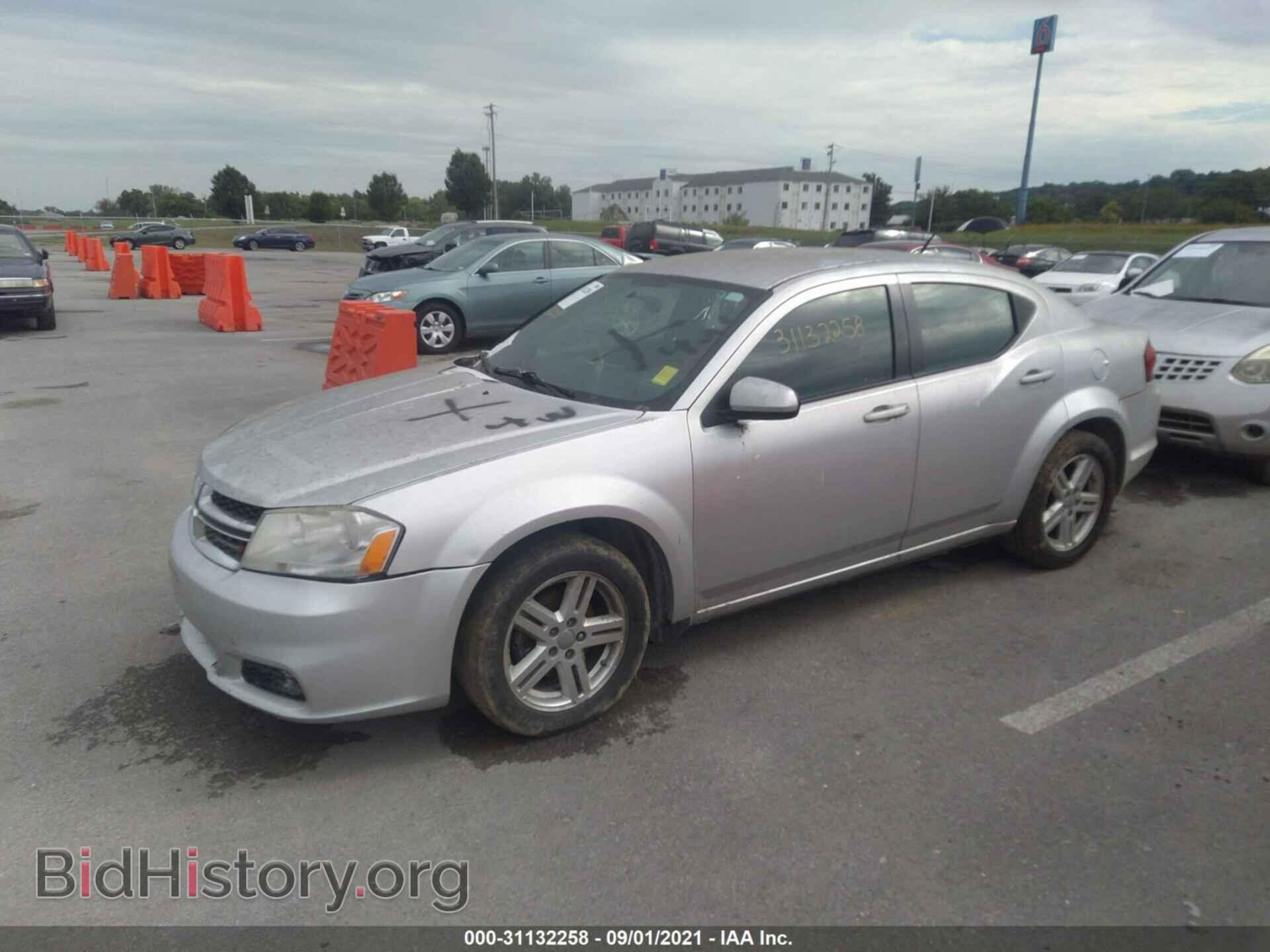 2012 DODGE AVENGER - VIN: 1C3CDZCB4CN237282 - Фото 2