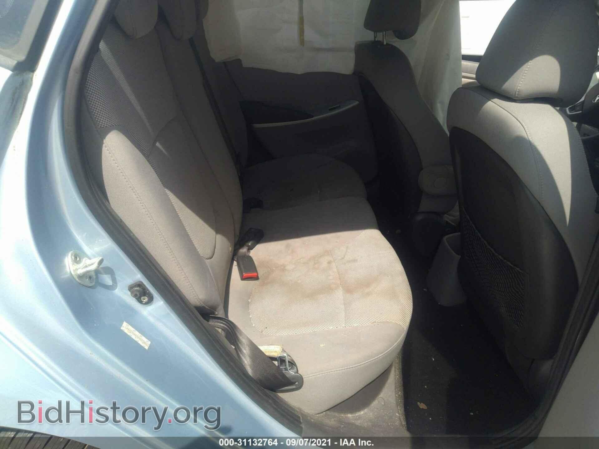 2012 HYUNDAI ACCENT - VIN: KMHCT5AE1CU001436 - Фото 8
