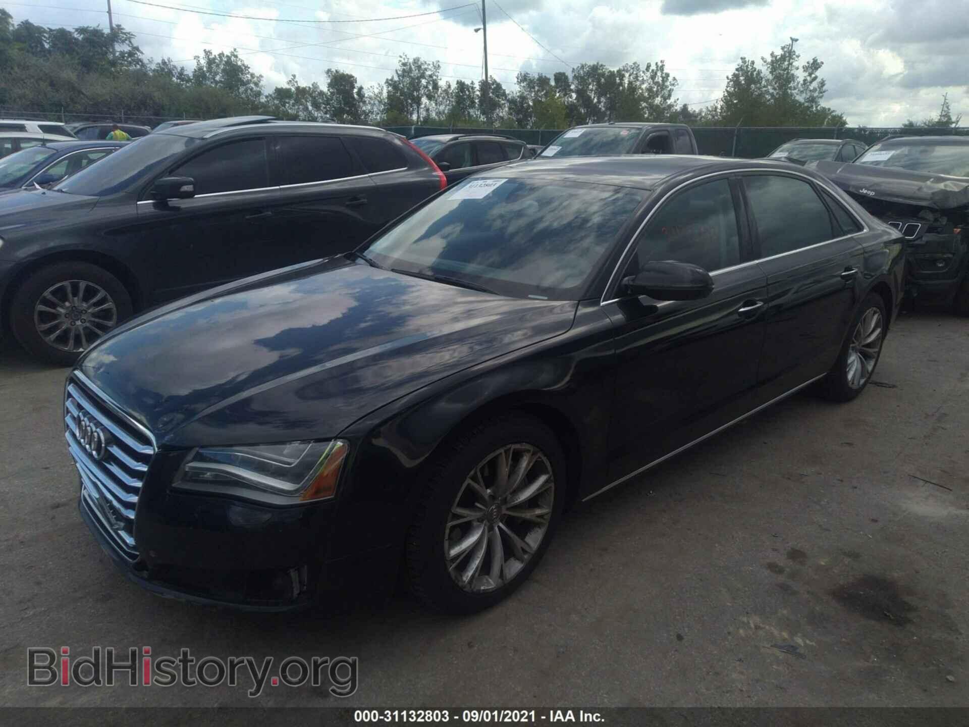 2014 AUDI A8 L - VIN: WAURGAFD8EN006400 - Фото 2