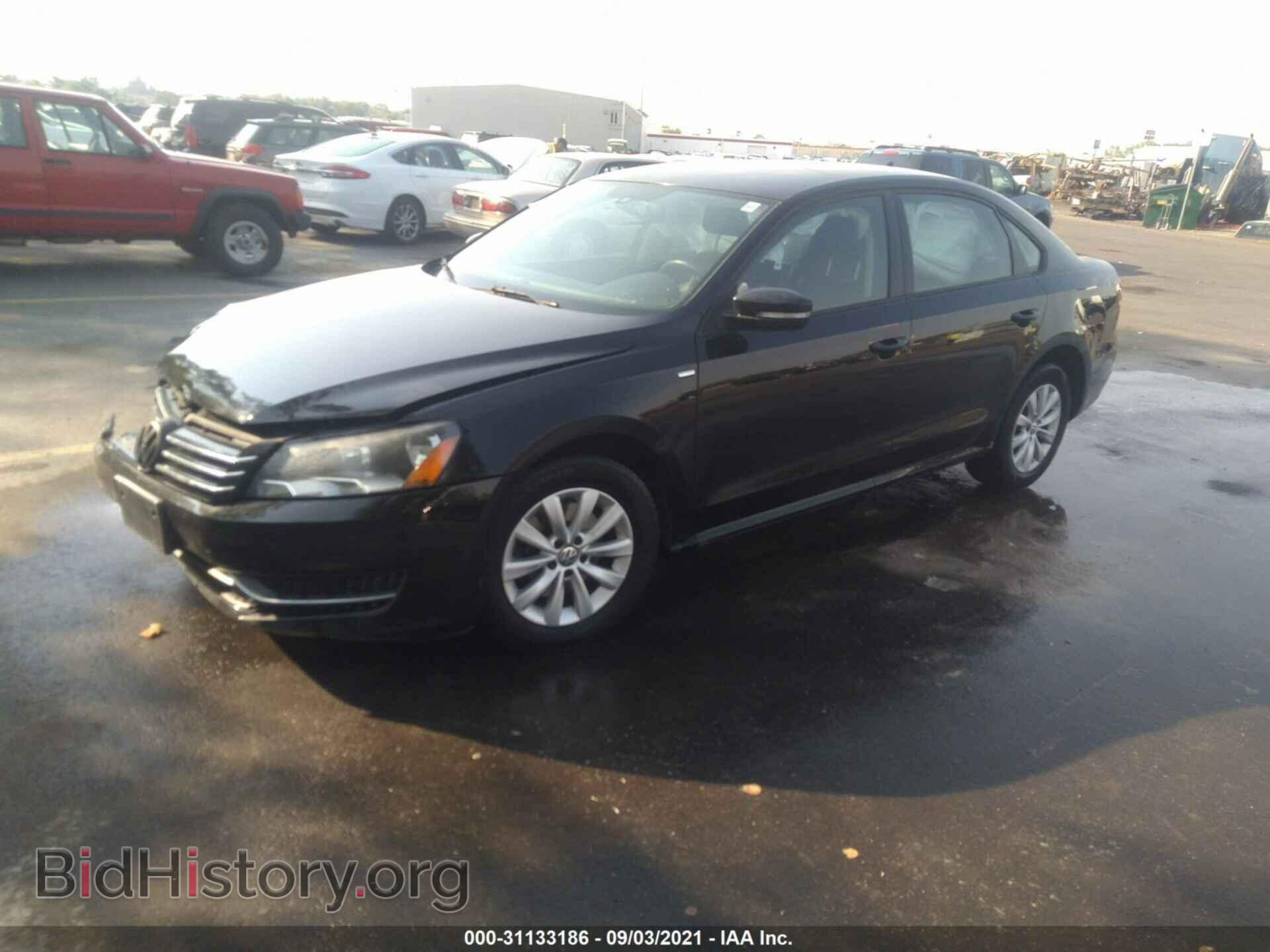 2014 VOLKSWAGEN PASSAT - VIN: 1VWAT7A34EC068303 - Фото 2
