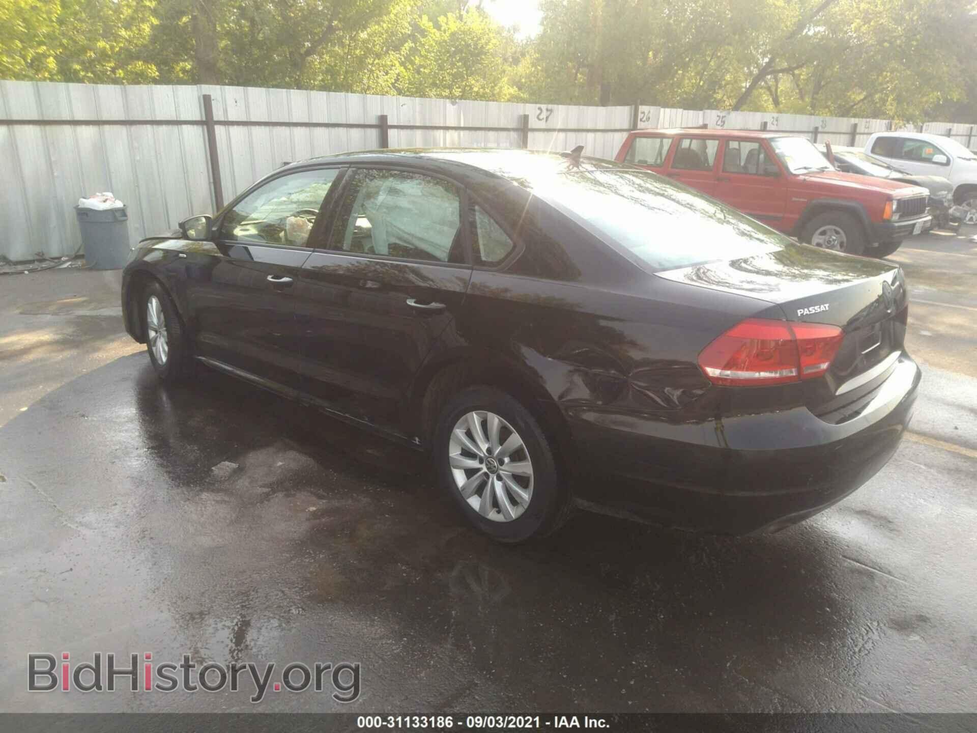 2014 VOLKSWAGEN PASSAT - VIN: 1VWAT7A34EC068303 - Фото 3