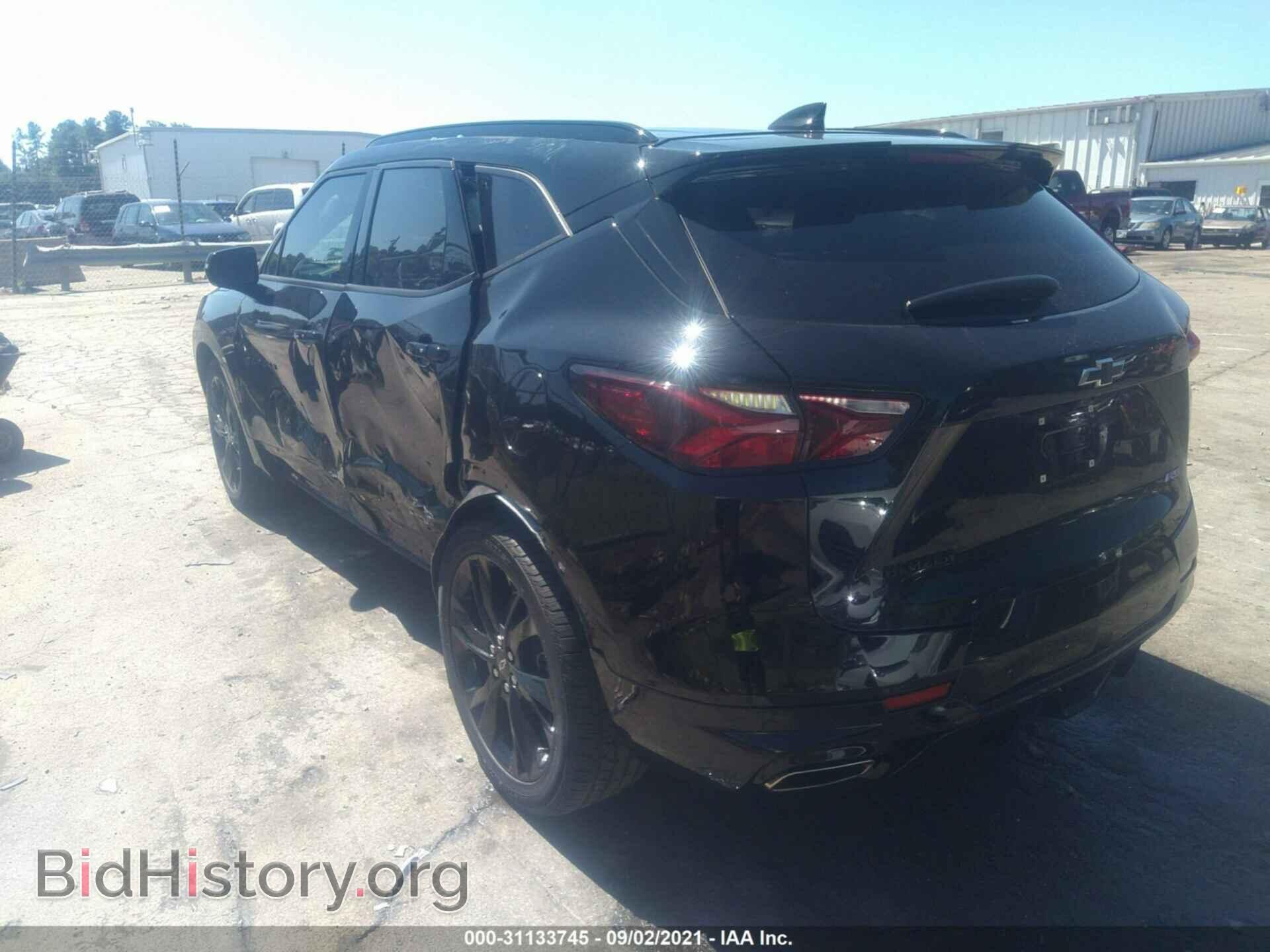 2020 CHEVROLET BLAZER - VIN: 3GNKBERS9LS668808 - Фото 3