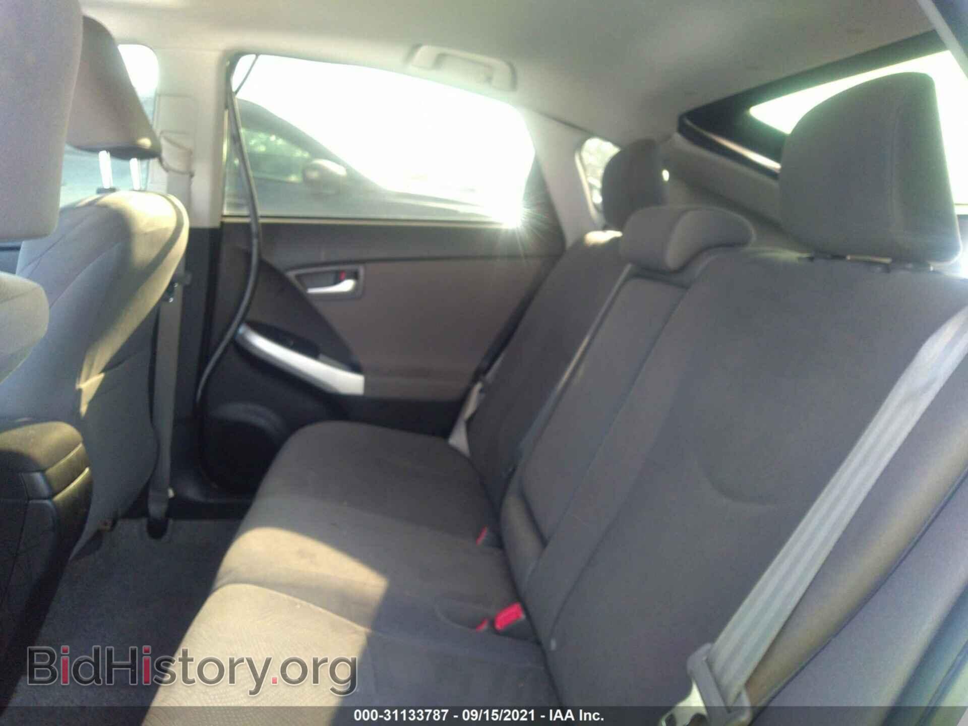 2012 TOYOTA PRIUS - VIN: JTDKN3DU7C1601431 - Фото 8
