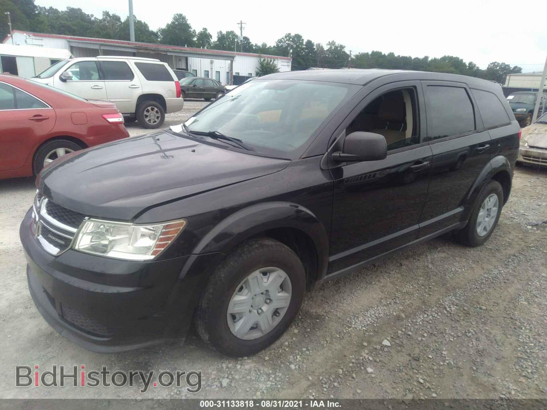 2012 DODGE JOURNEY - VIN: 3C4PDCAB2CT238878 - Фото 2