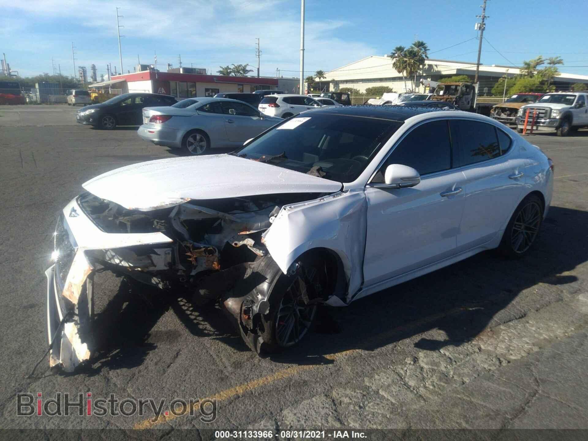 2019 GENESIS G70 - VIN: KMTG34LE4KU032029 - Фото 2