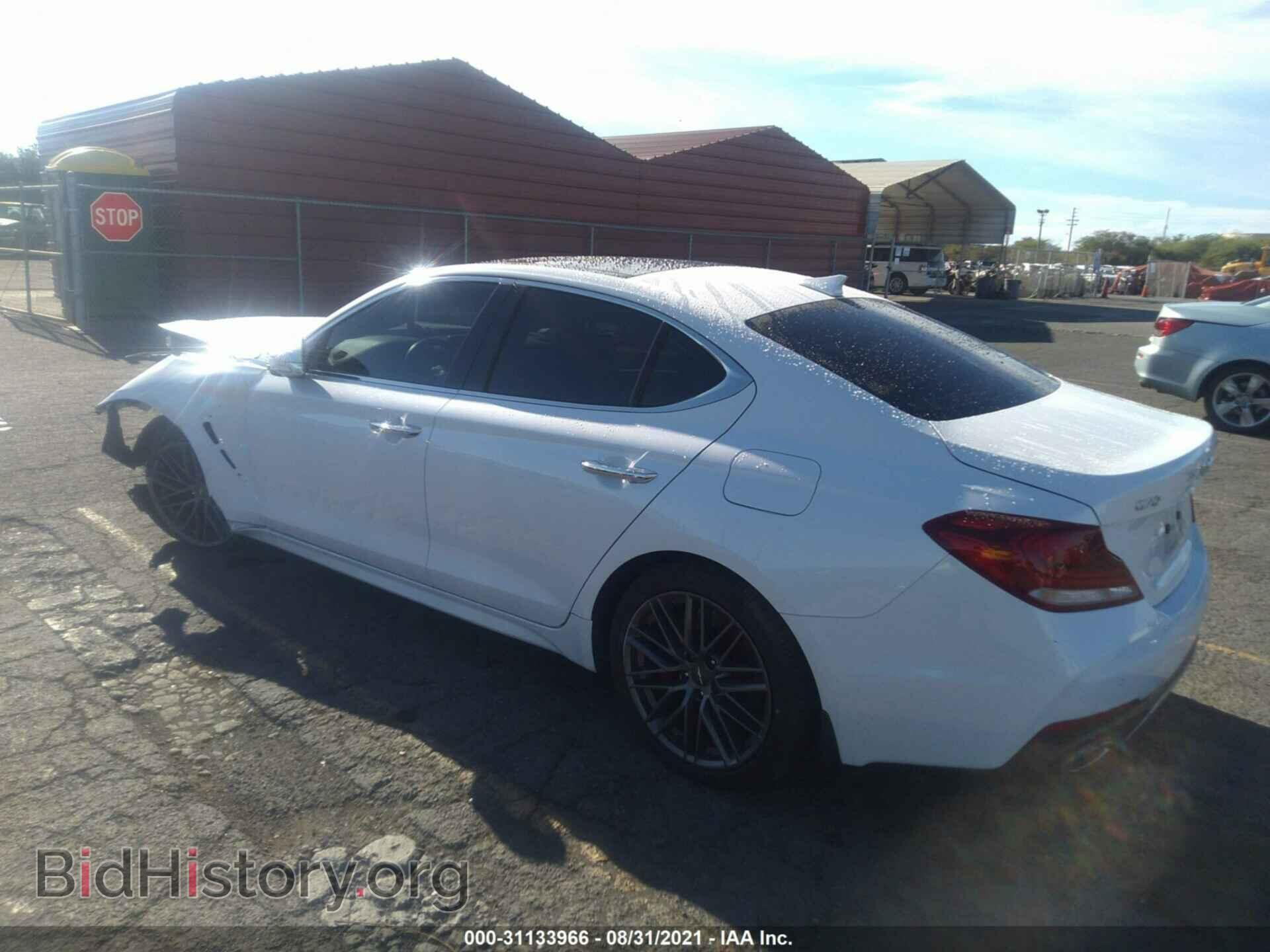 2019 GENESIS G70 - VIN: KMTG34LE4KU032029 - Фото 3