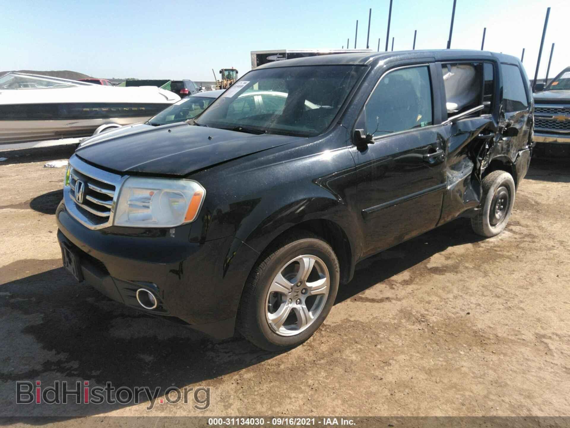 2012 HONDA PILOT - VIN: 5FNYF4H69CB012591 - Фото 2