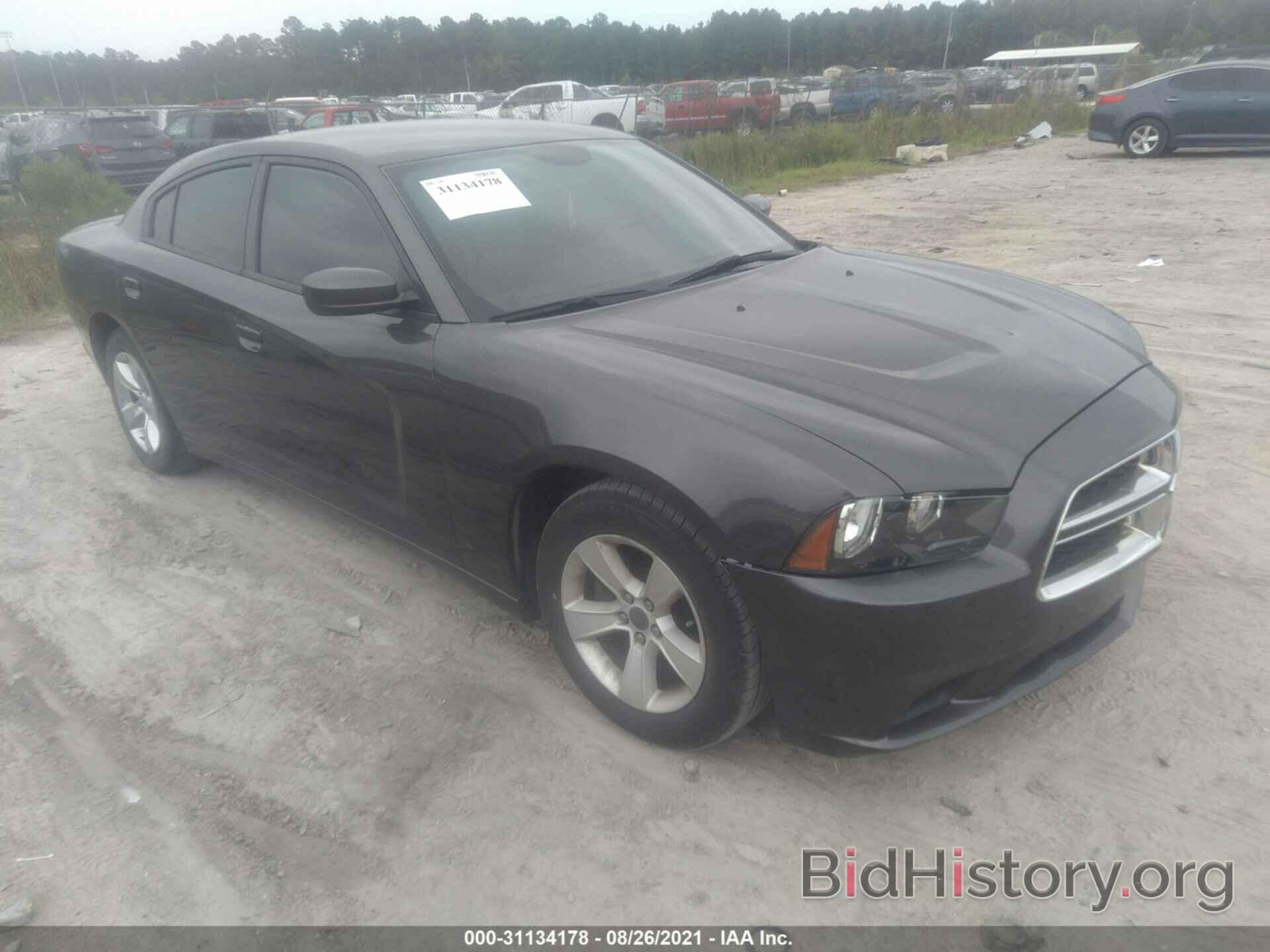 Photo 2C3CDXBG5DH637752 - DODGE CHARGER 2013