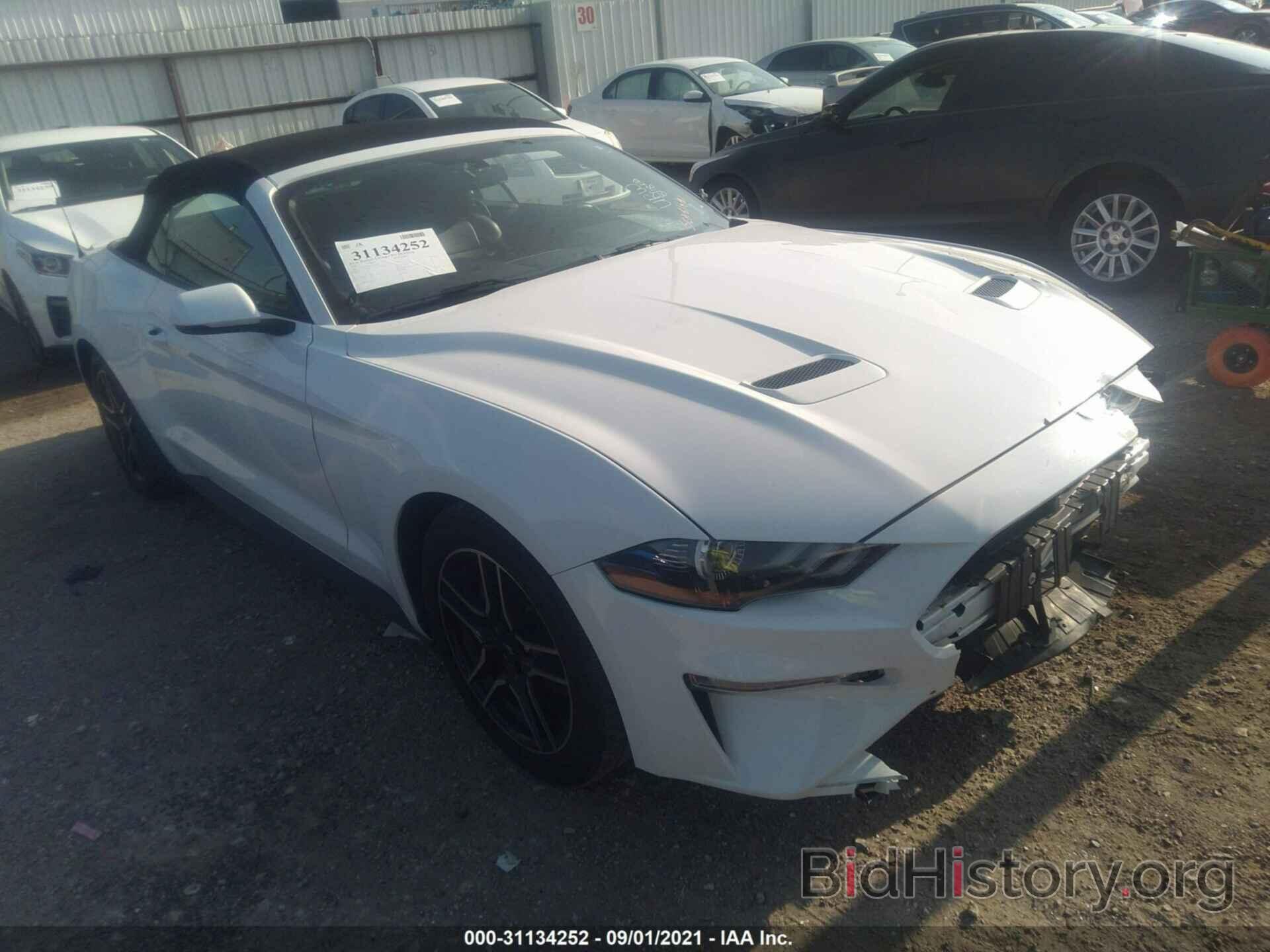 Photo 1FATP8UH0L5106601 - FORD MUSTANG 2020