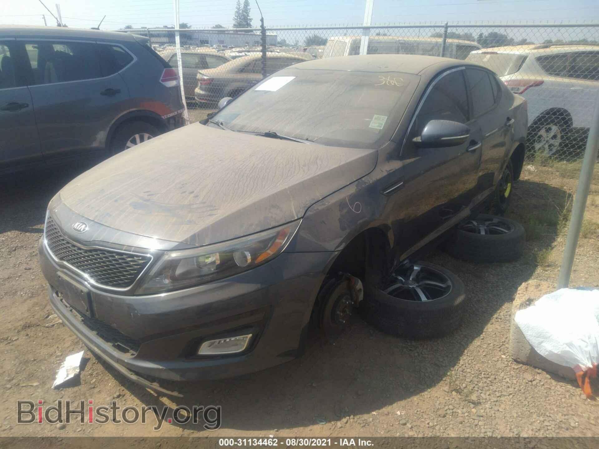 2015 KIA OPTIMA - VIN: 5XXGM4A77FG477991 - Фото 2