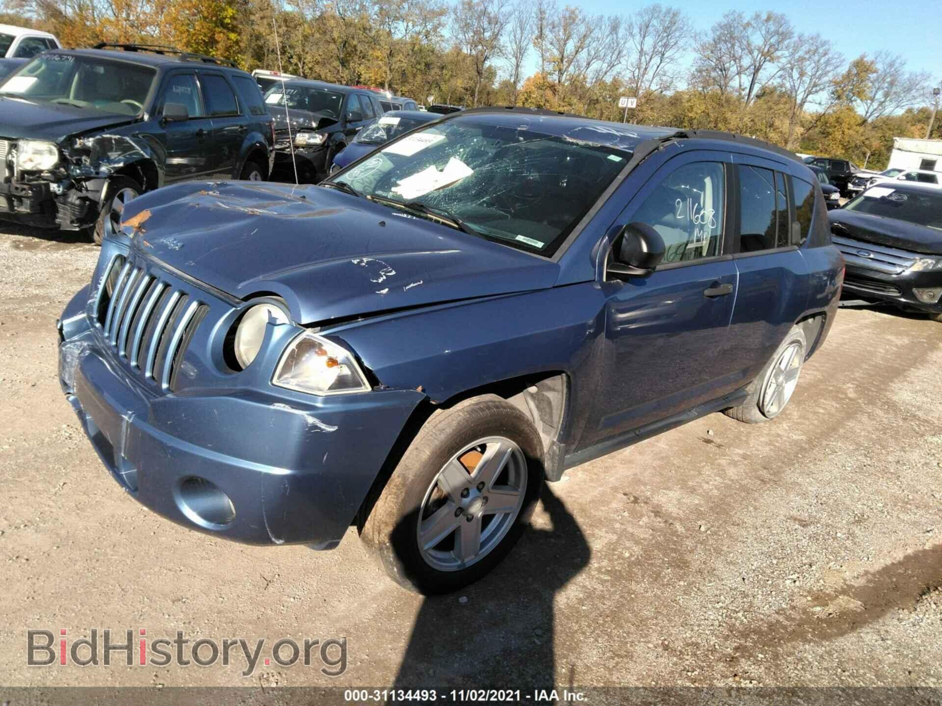 2007 JEEP COMPASS - VIN: 1J8FF47W97D278949 - Фото 2