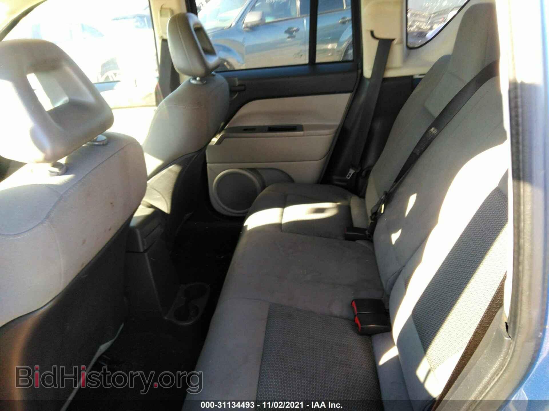 2007 JEEP COMPASS - VIN: 1J8FF47W97D278949 - Фото 8