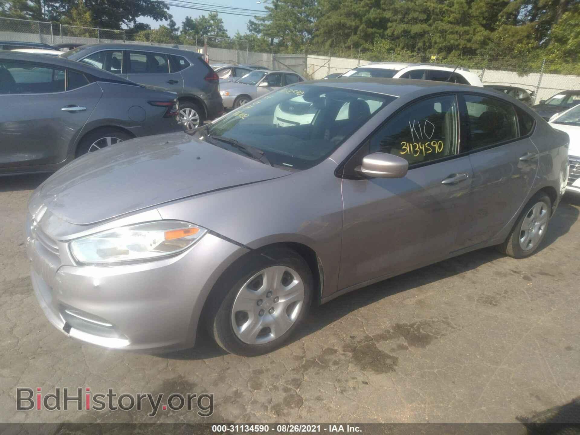 2015 DODGE DART - VIN: 1C3CDFAA0FD368776 - Фото 2