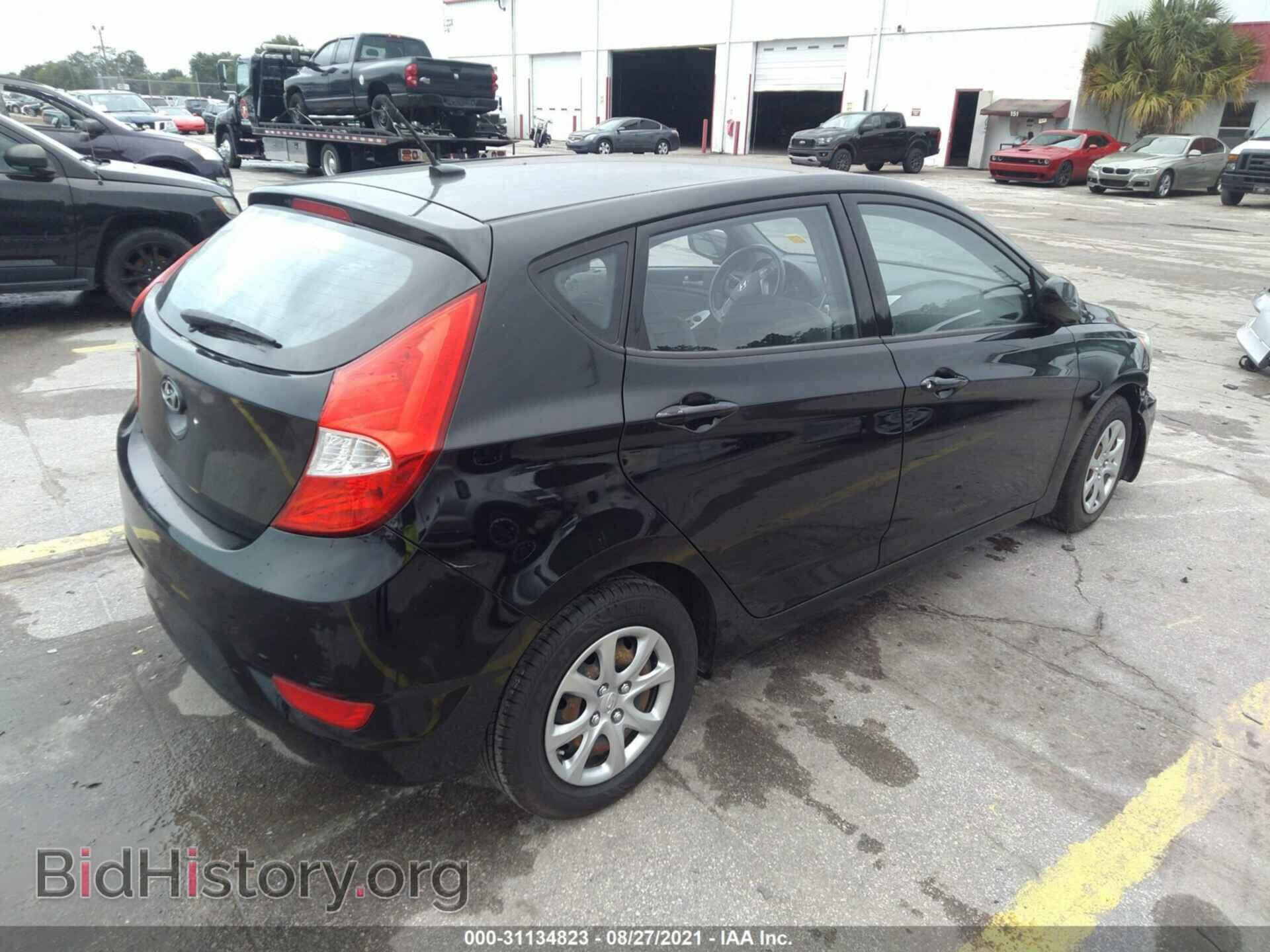 2014 HYUNDAI ACCENT - VIN: KMHCT5AE0EU154019 - Фото 4